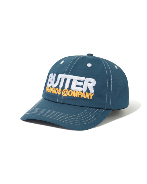 Butter Goods Program 6 Panel Hat - Slate