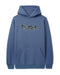 Butter Goods Radio Applique Pullover Hoodie - Denim