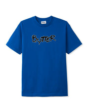 Butter Goods Radio Short Sleeve T-Shirt - Royal Blue