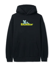 Butter Goods Rat Logo Pullover Hoodie Black