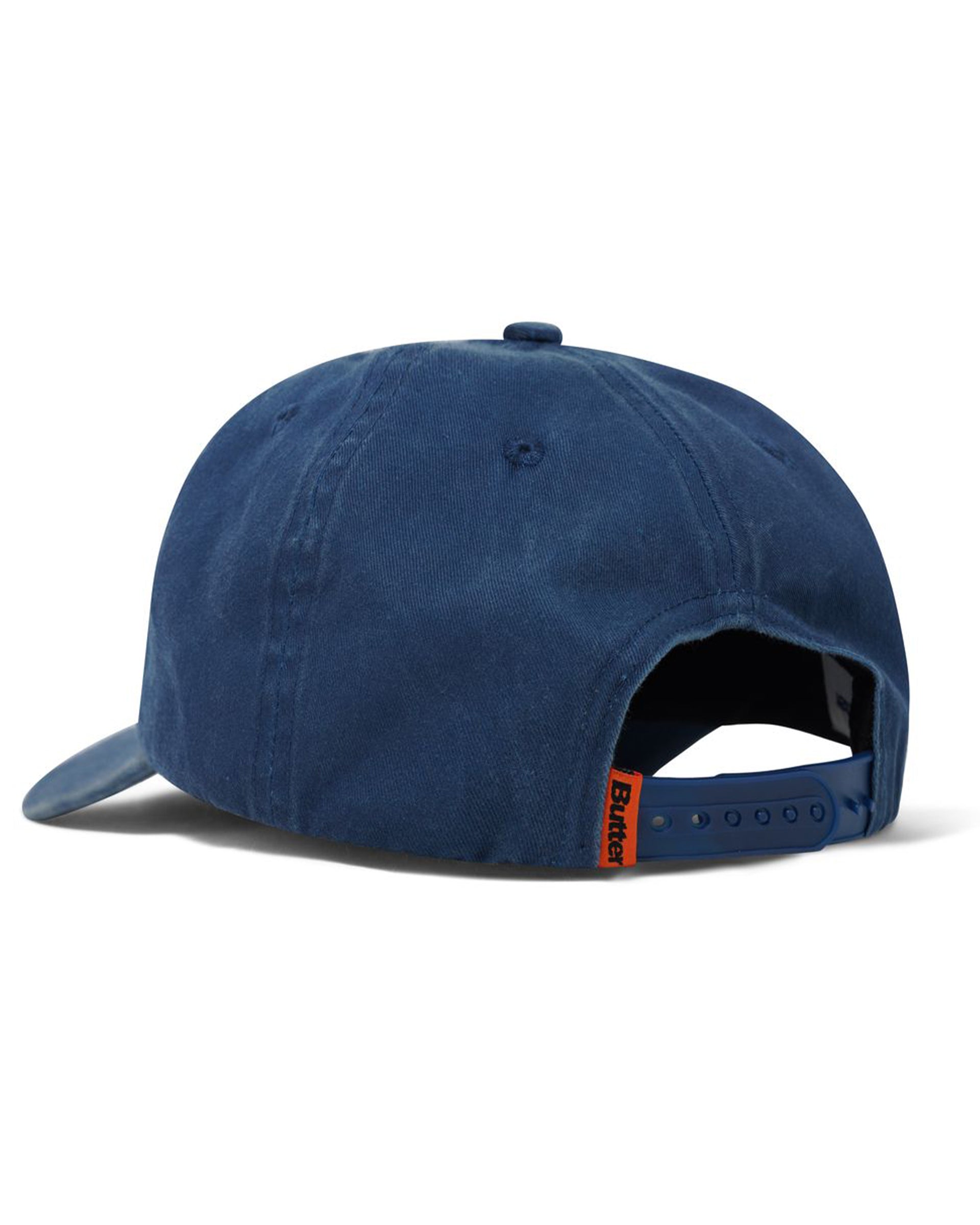 Butter Goods Scrawling 5 Panel Cap - Washed Navy