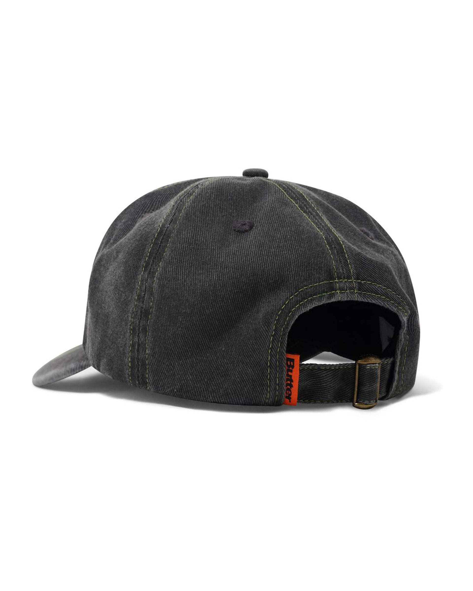 Butter Goods Scribble 5 Panel Cap - Washed Black