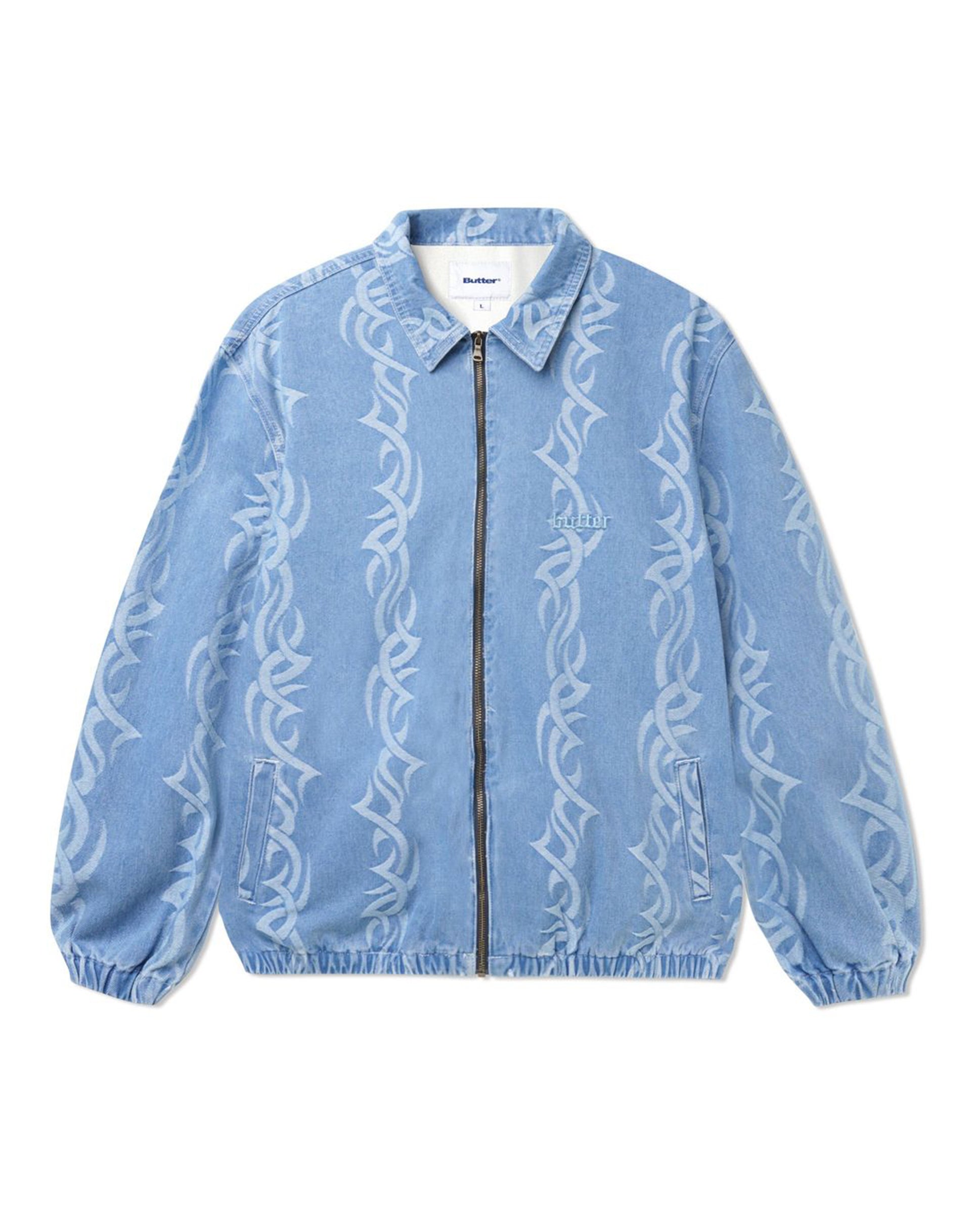 Butter Goods Tribal Denim Jacket - Blue