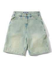 Butter Goods Trim Denim Shorts - Sunfade Blue