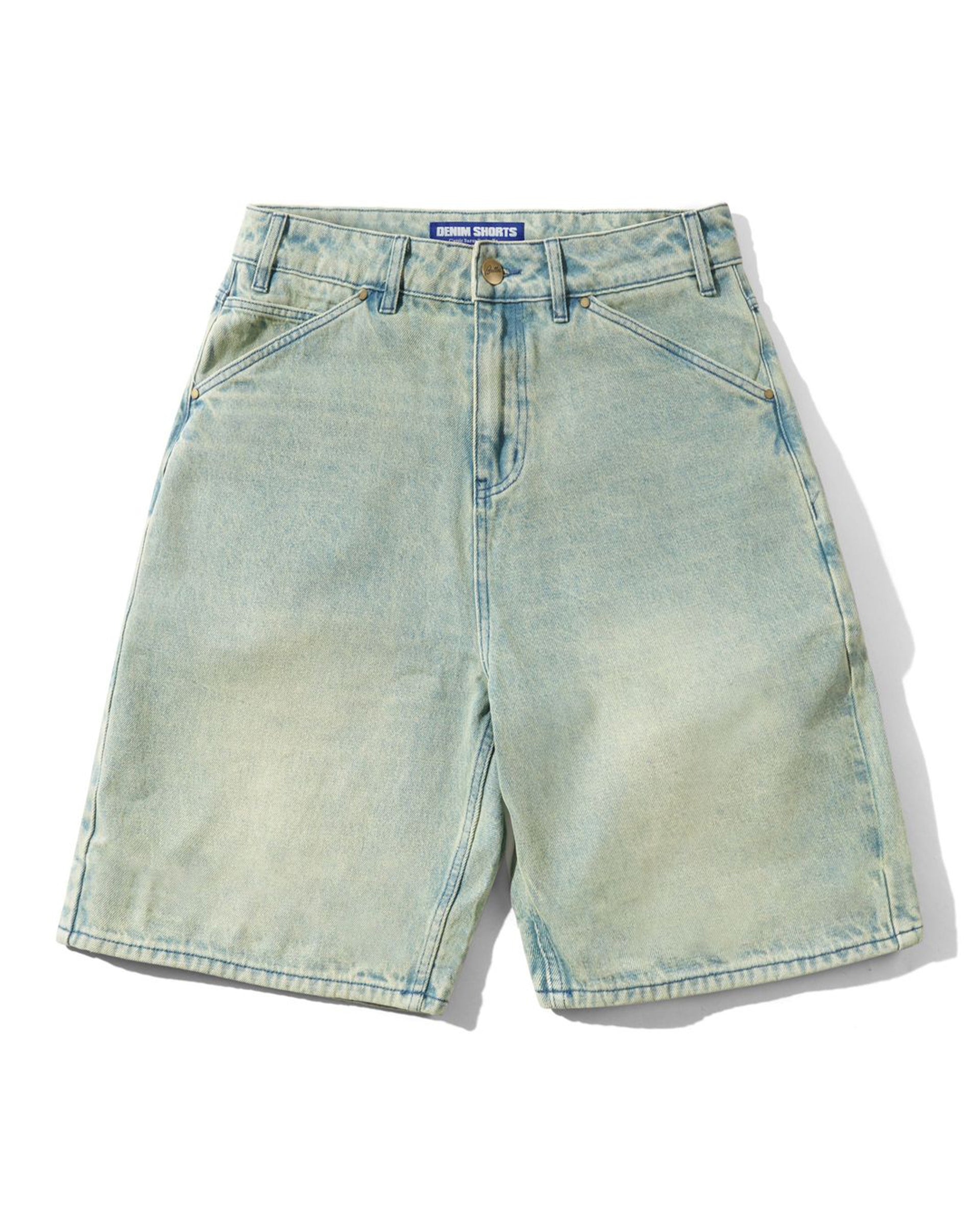 Butter Goods Trim Denim Shorts - Sunfade Blue
