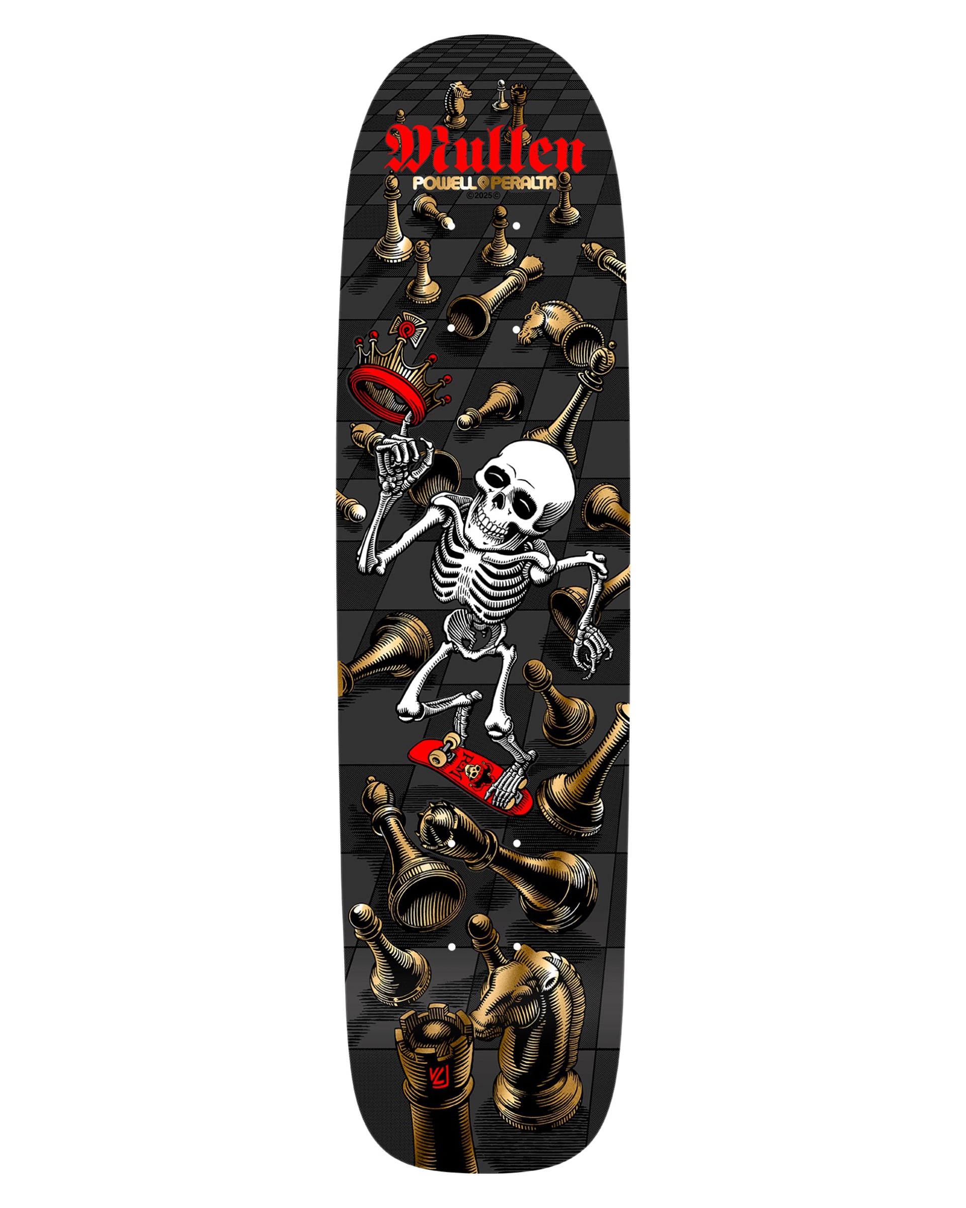 Powell Peralta Bones Brigade Rodney Mullen Series 16 Reissue Skateboard Deck - Limited