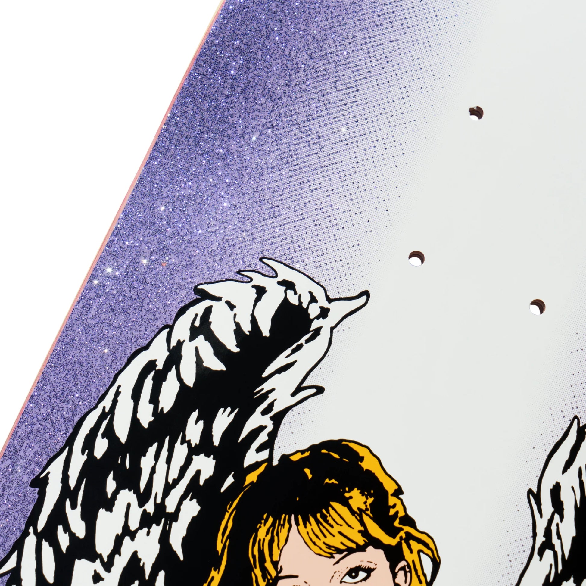 Britney Spears X Welcome - Angel on Boline 2.0 Skate Deck - Purple/White - 9.5"