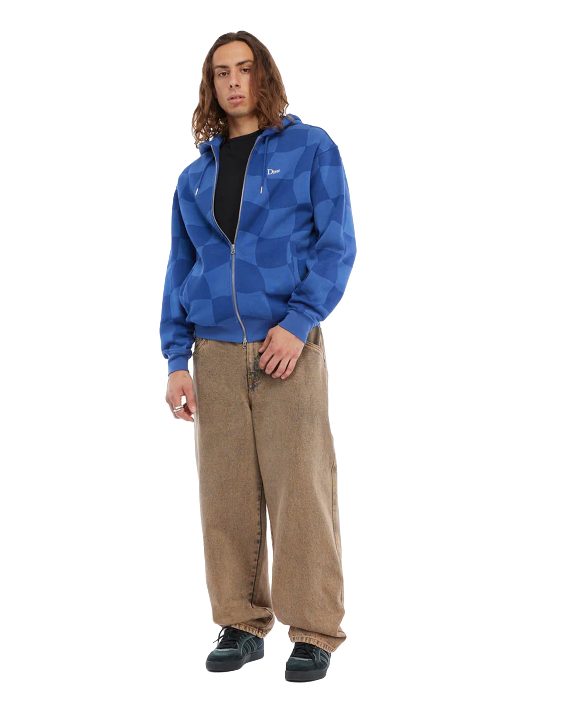 トップス Dime Classic Checkmate Zip Hoodie Msize Classic Checkmate Zip-Up Hoodie – Garage Skateshop