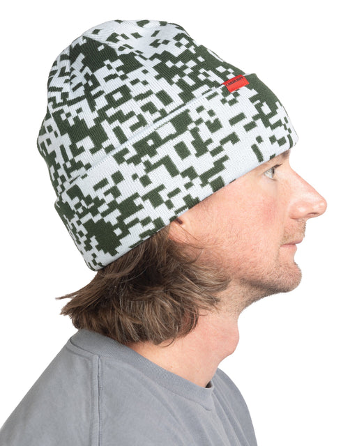 Corduroy Pixel Beanie