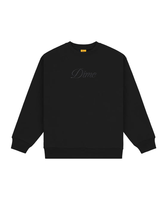 Dime MTL Cursive Crewneck&nbsp;