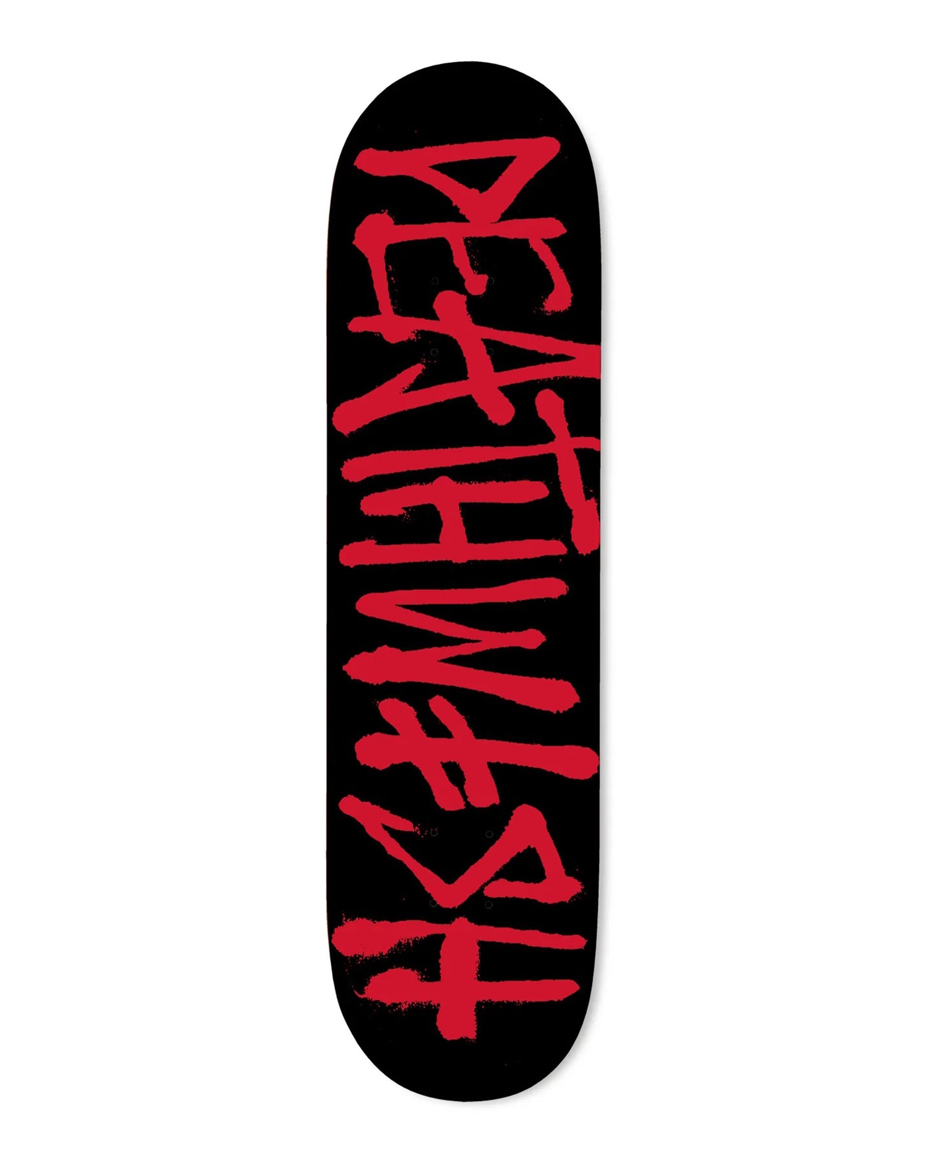 Deathwish Skateboards Deathspray Black/Red 8.5" Deck