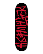 Deathwish Skateboards Deathspray Black/Red 8.25" Deck