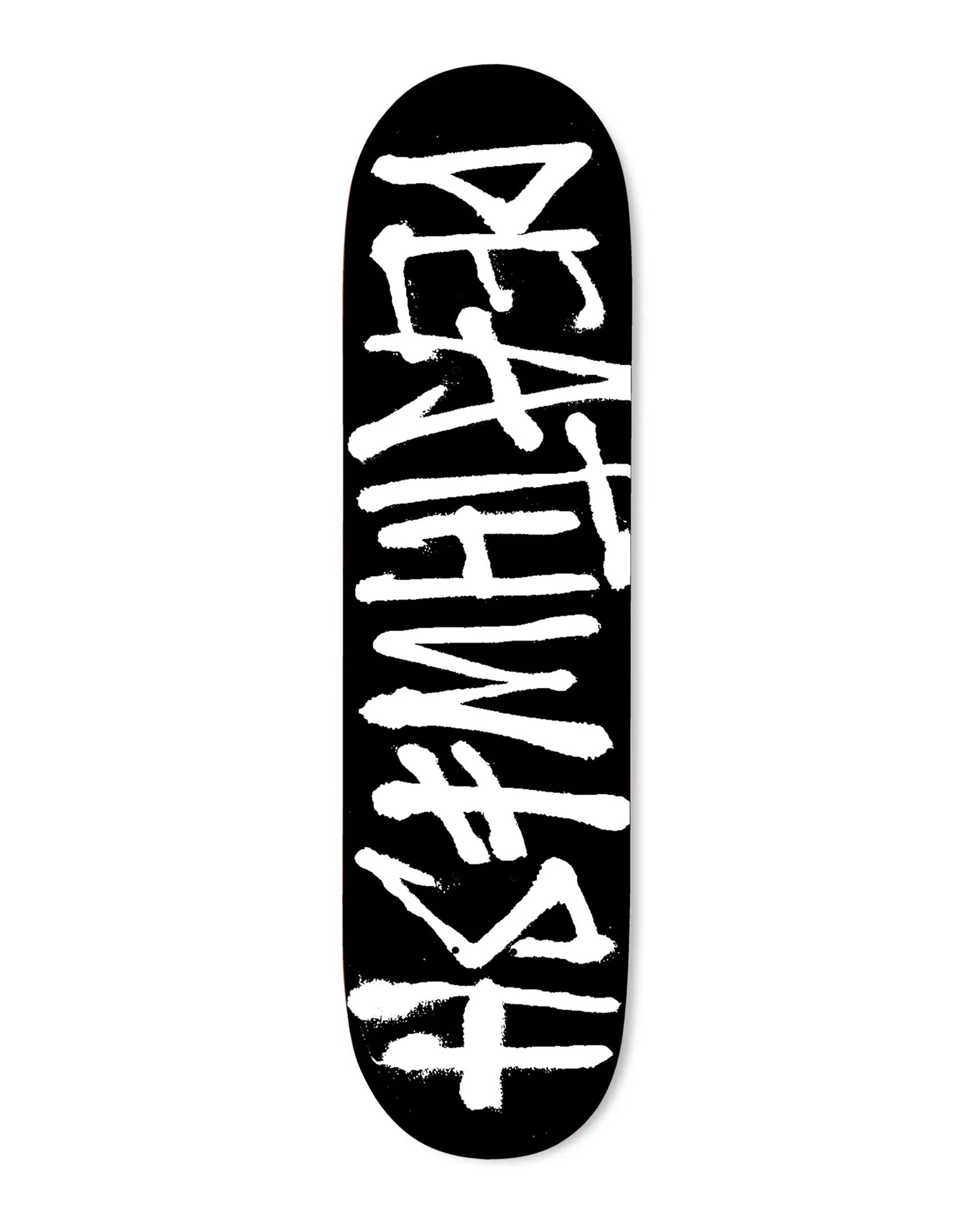 Deathwish Skateboards Deathspray Black/White 8.38" Deck