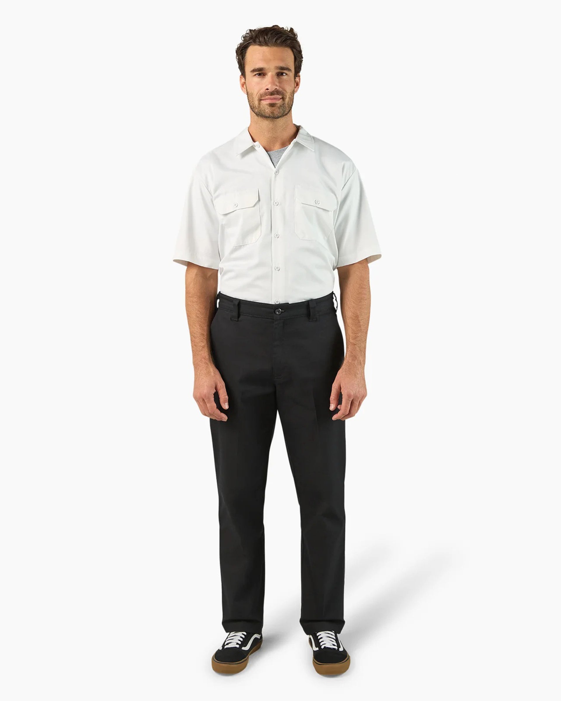 dickies black dress pants Dickies Men's 874 Pro Series Work Pants Black