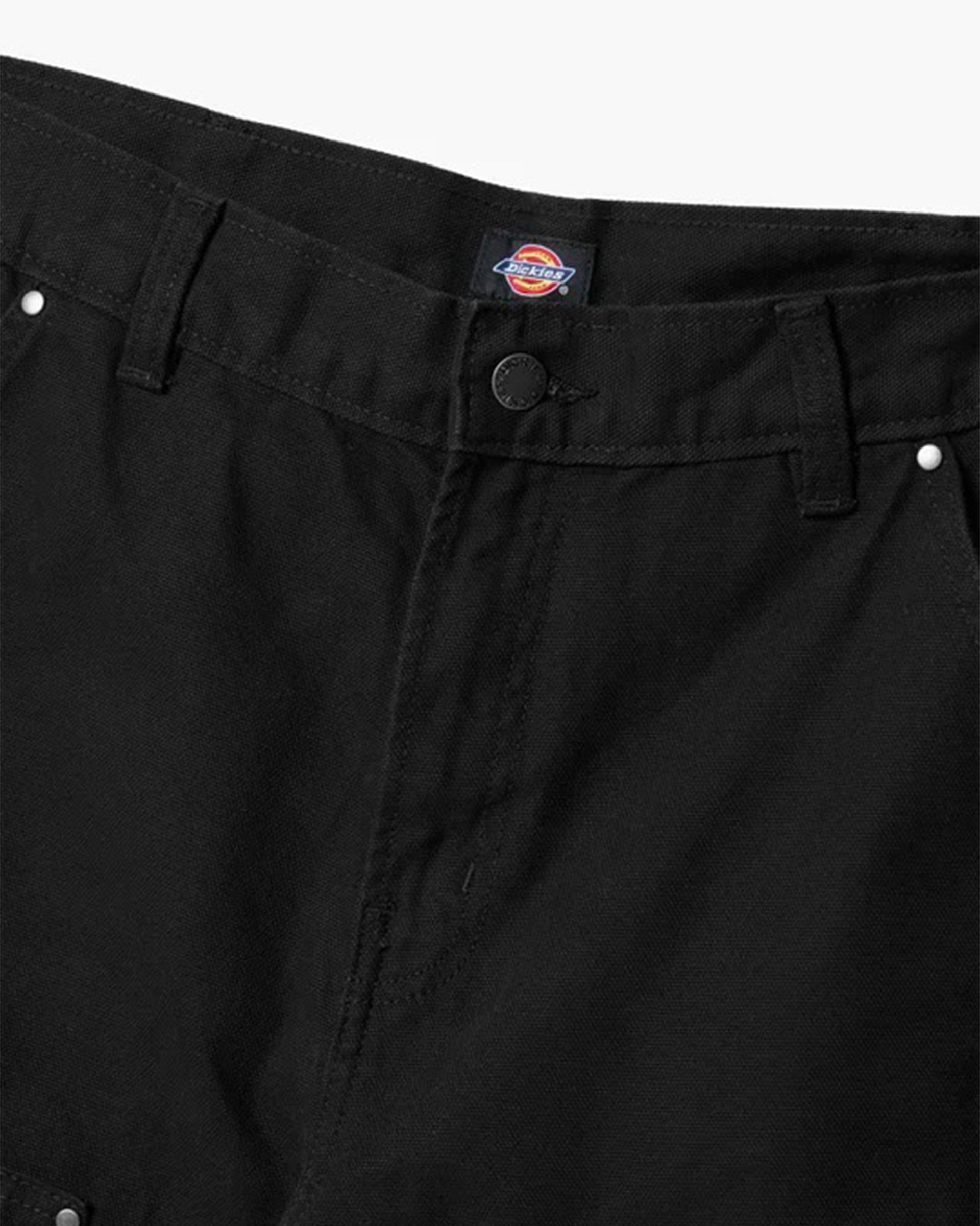 Dickies Double Knee Canvas Carpenter Pants - Black