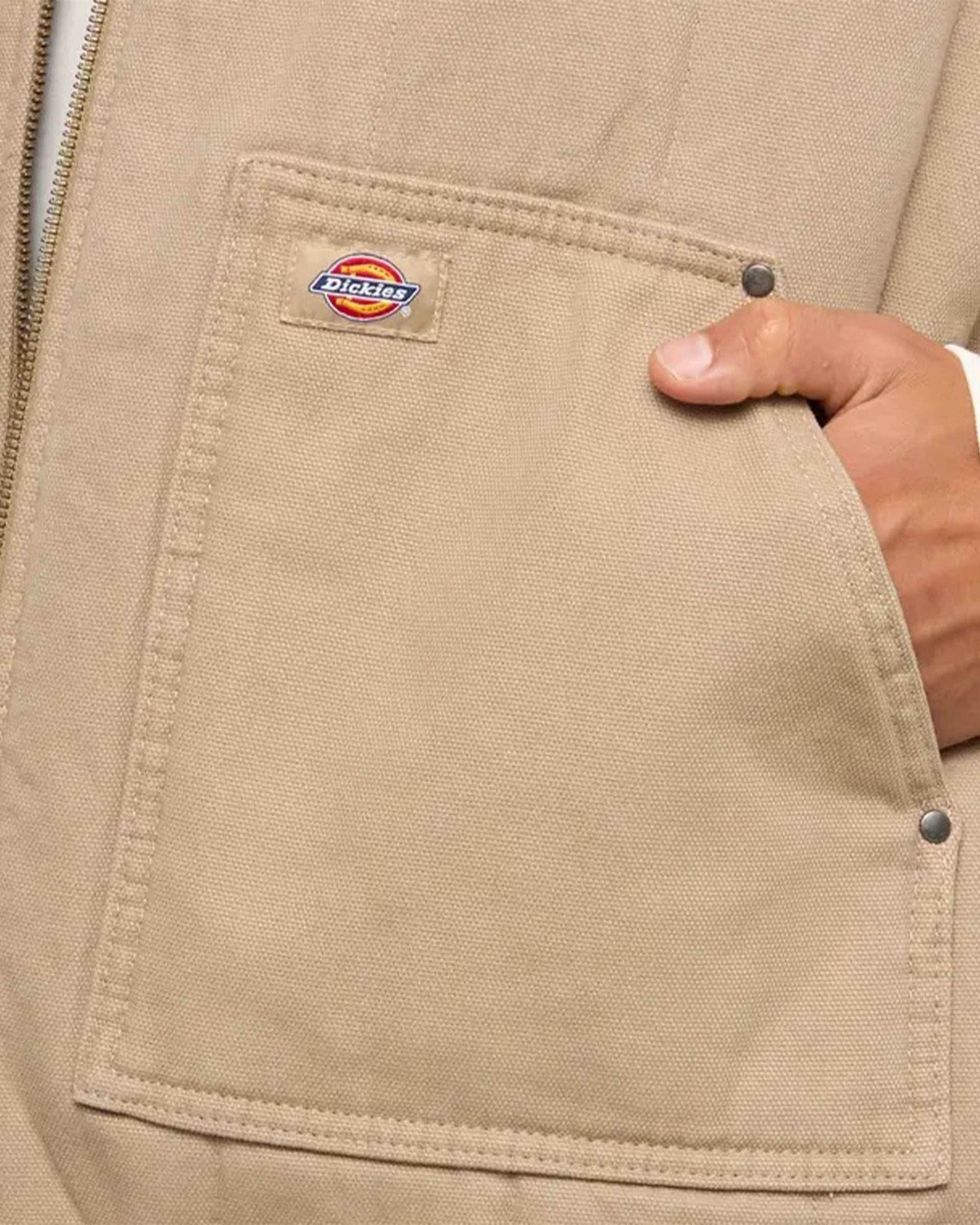 Dickies Quilted Vest - Beige