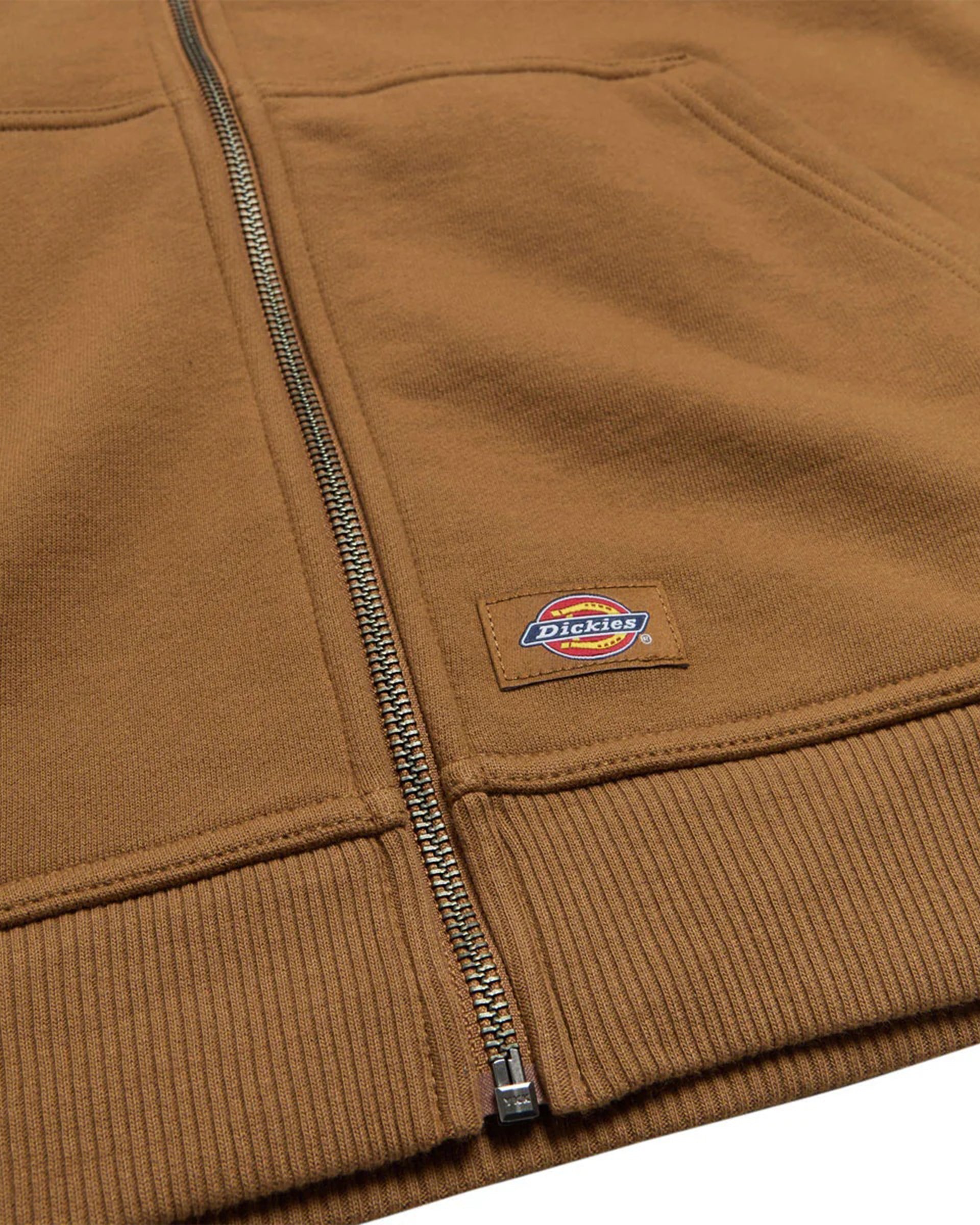 Dickies x Thrasher Zip Up Hoodie - Brown Duck – Garage Skateshop