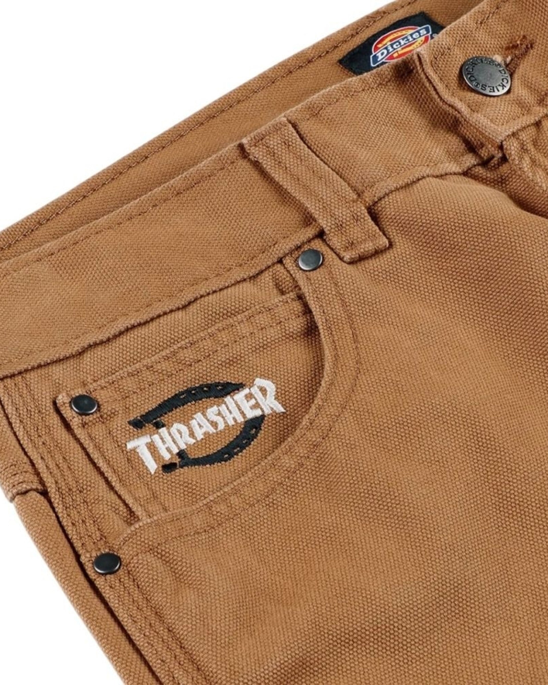 Dickies x Thrasher Pants - Duck Brown – Garage Skateshop
