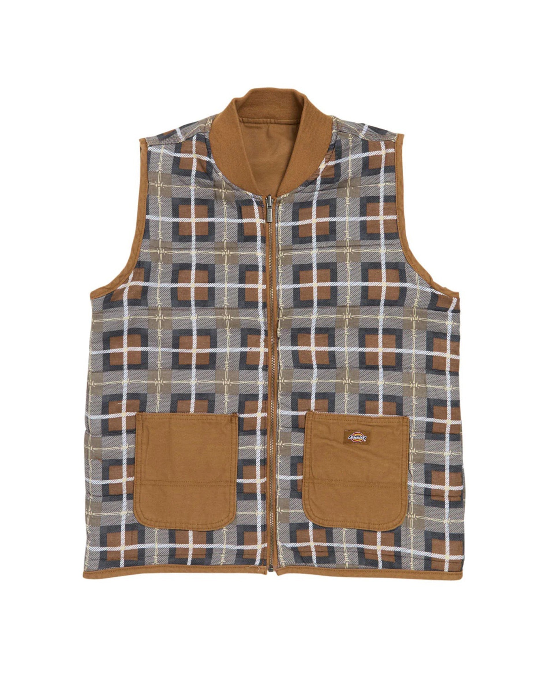 小物 Dr.west Dickies x Thrasher Vest - Brown – Garage Skateshop