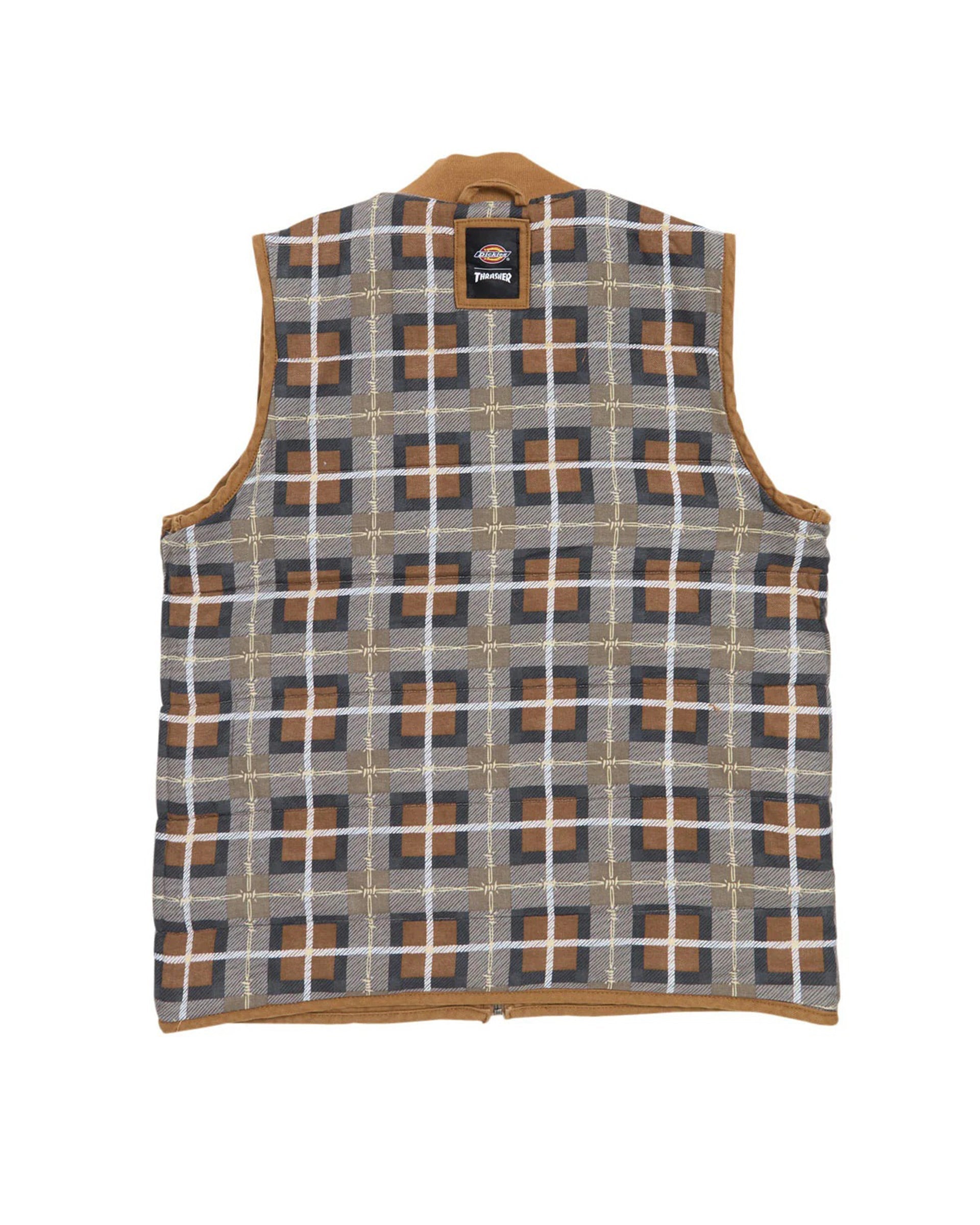 Dickies x Thrasher Vest - Brown – Garage Skateshop