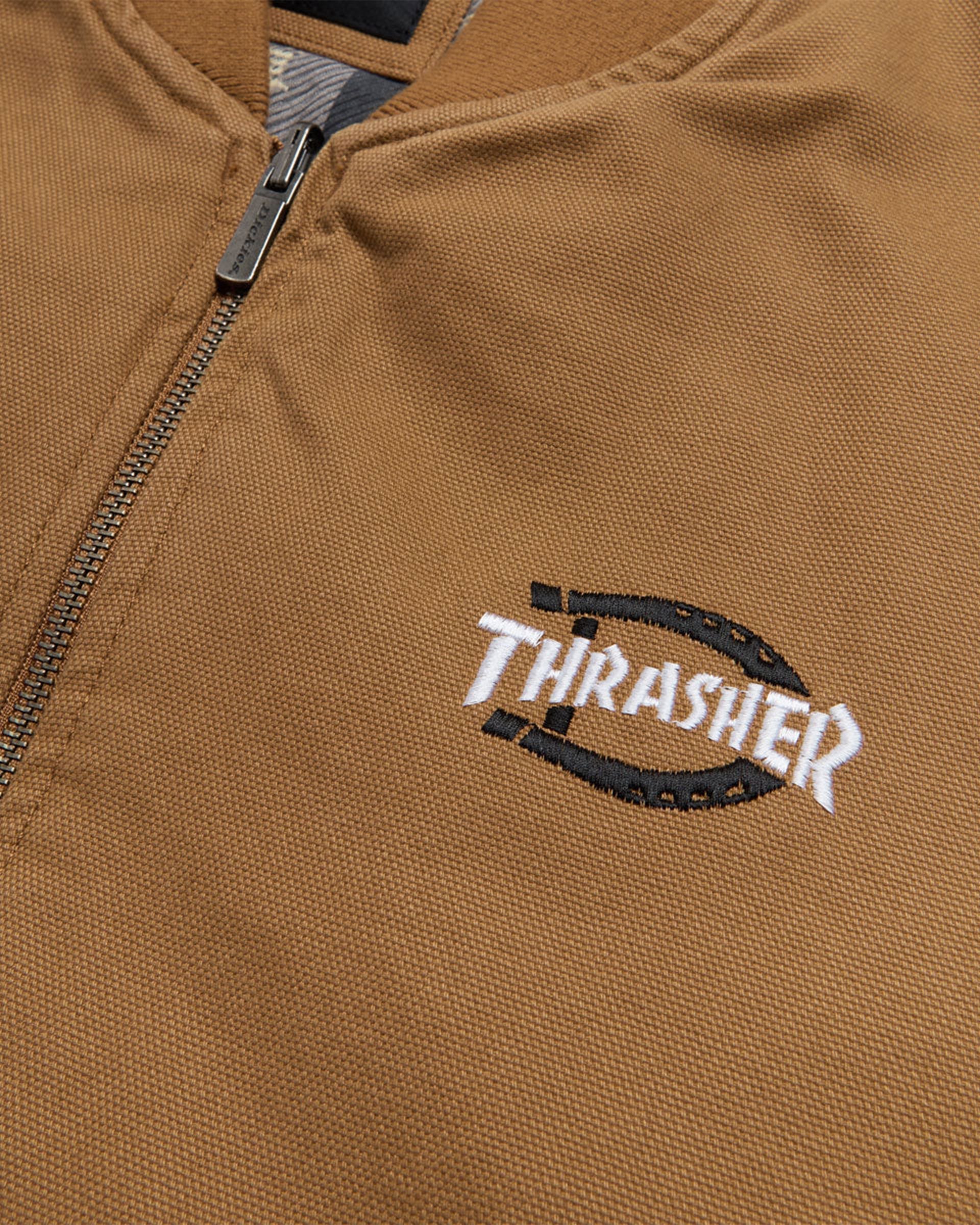 Dickies x Thrasher Vest - Brown – Garage Skateshop