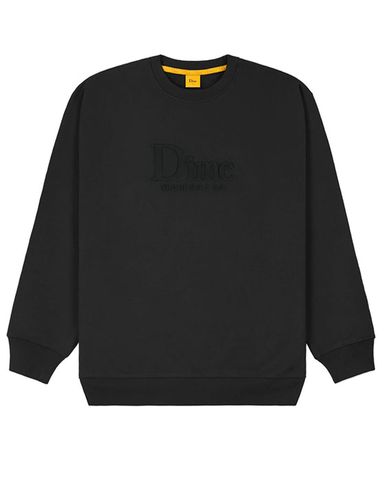 Dime Mtl. Classic Embossed Crewneck Sweater