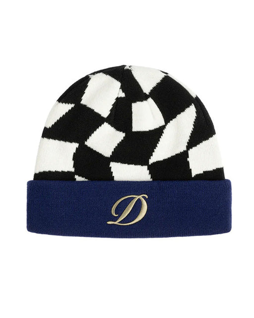 Dime Mtl. D Checkered Cuff Beanie