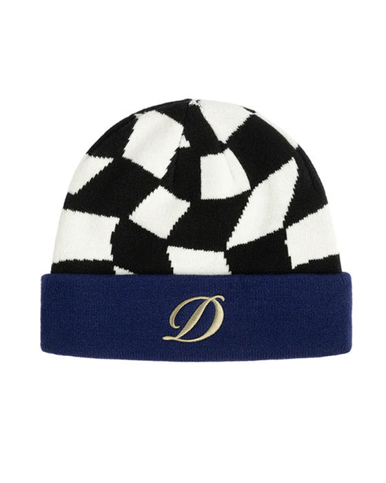 Dime Mtl. D Checkered Cuff Beanie