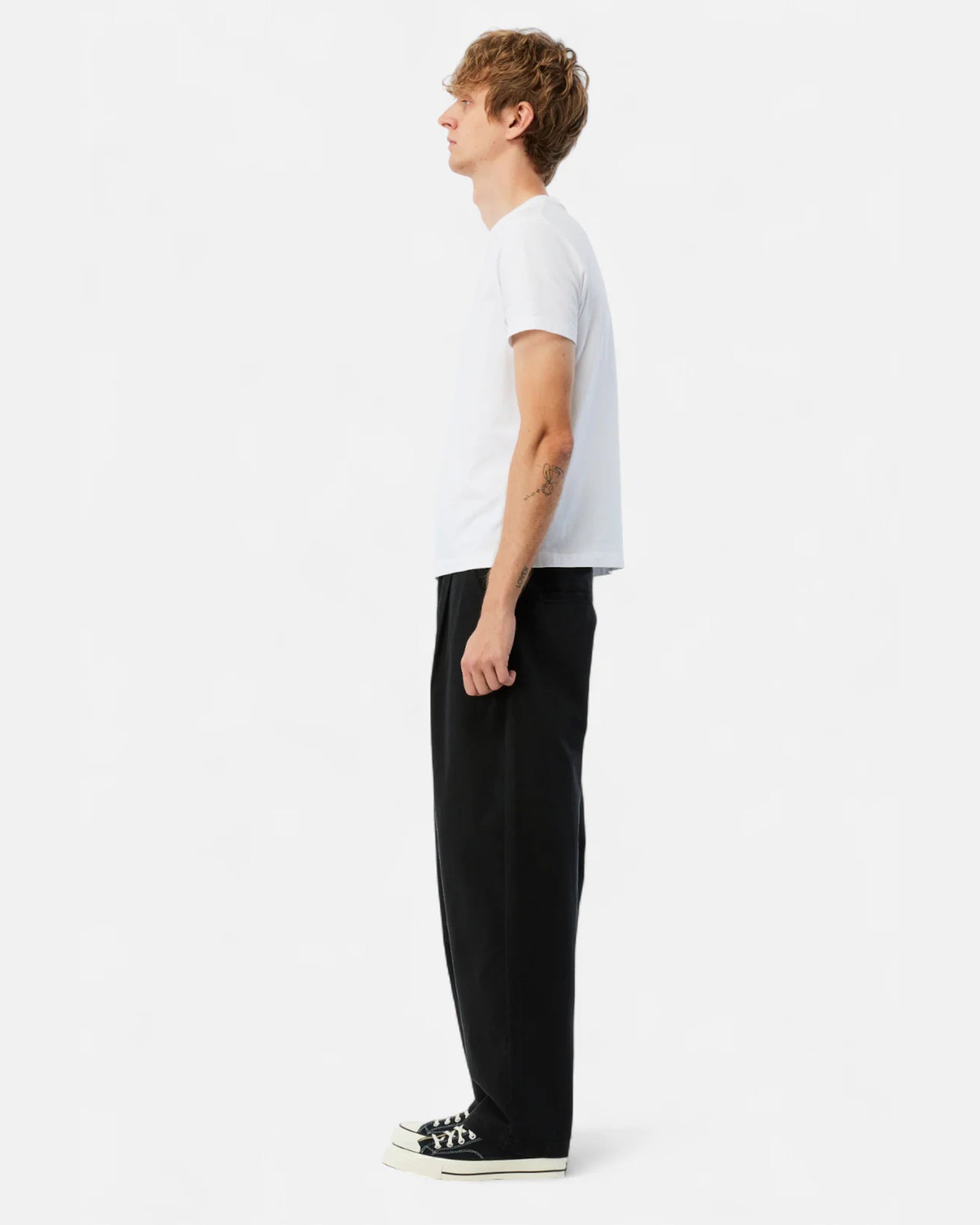 Baggy Chino Pants - Black – Garage Skateshop