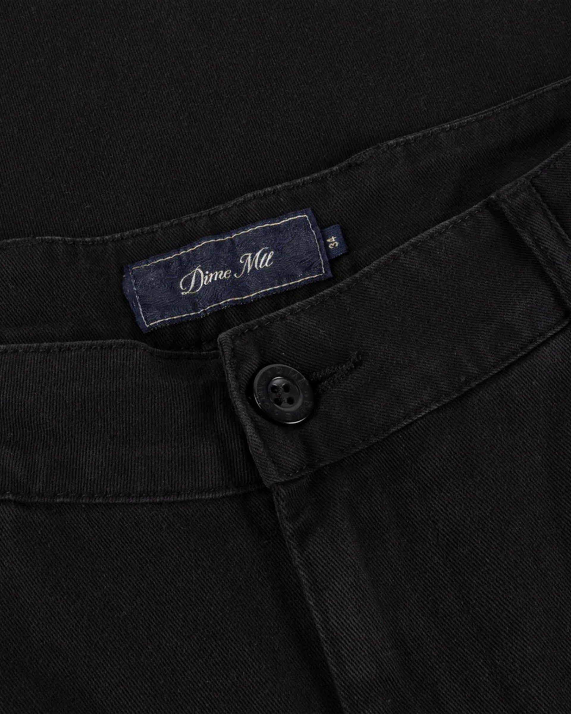 Dime MTL Baggy Chino Pants - Black