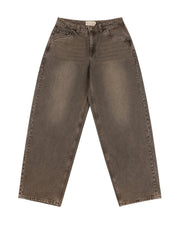 Dime MTL Baggy Denim Pants - Sandblasted Brown