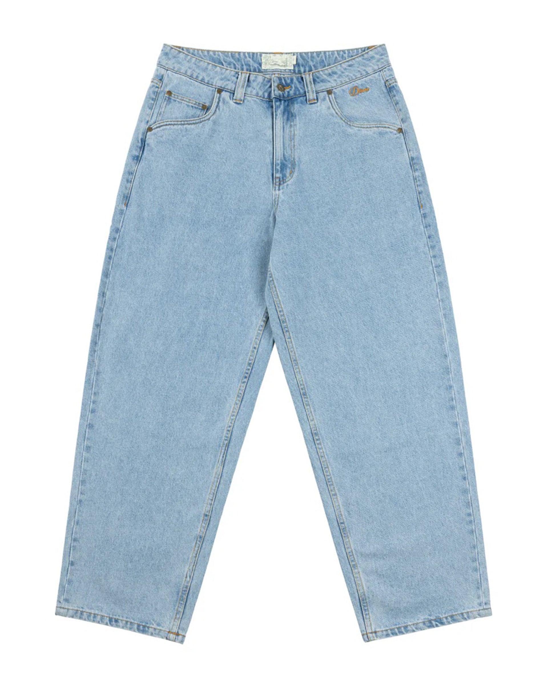 Dime MTL Classic Baggy Denim Pants - Blue Washed