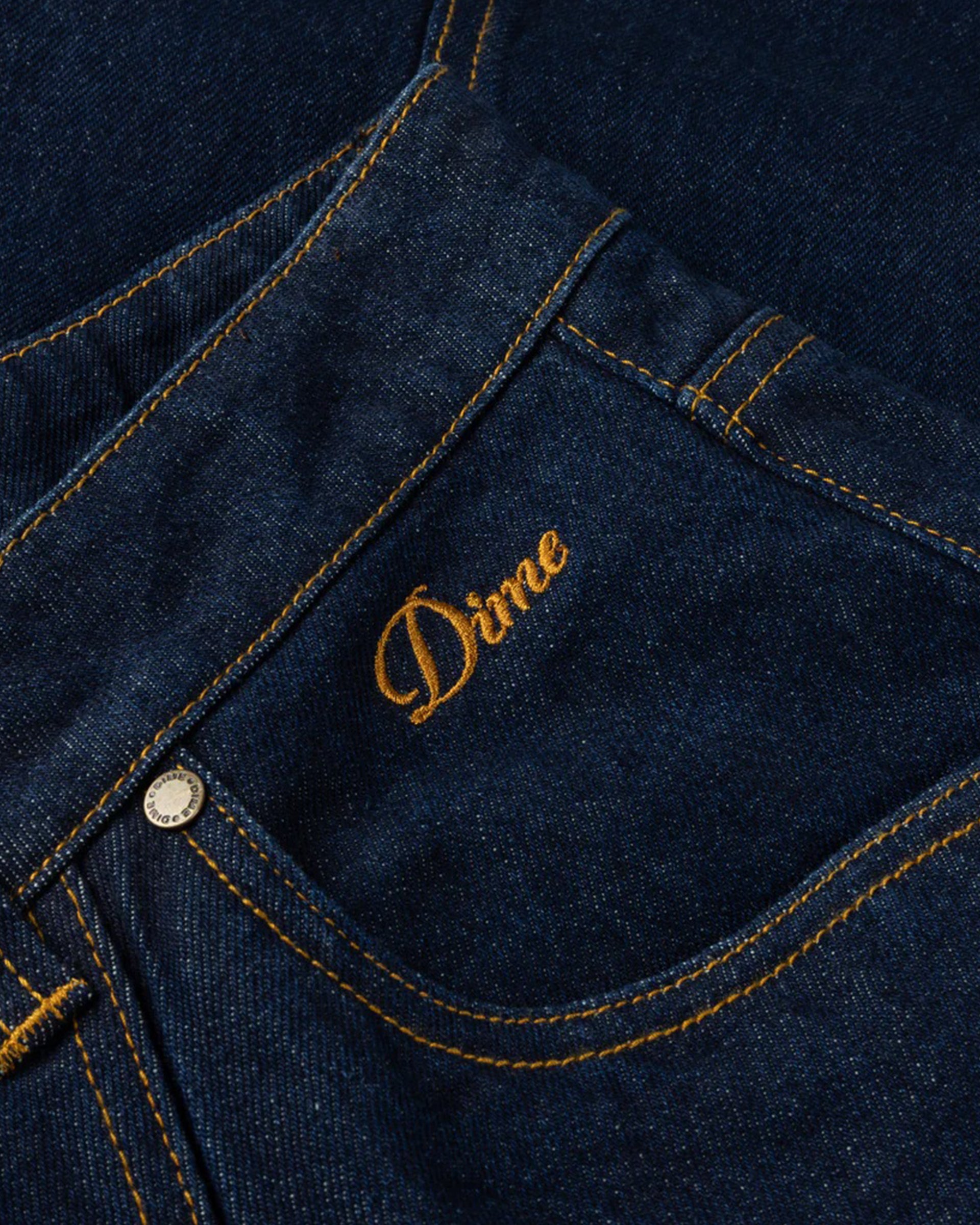 Dime MTL Classic Baggy Denim Pants - Indigo Paneled