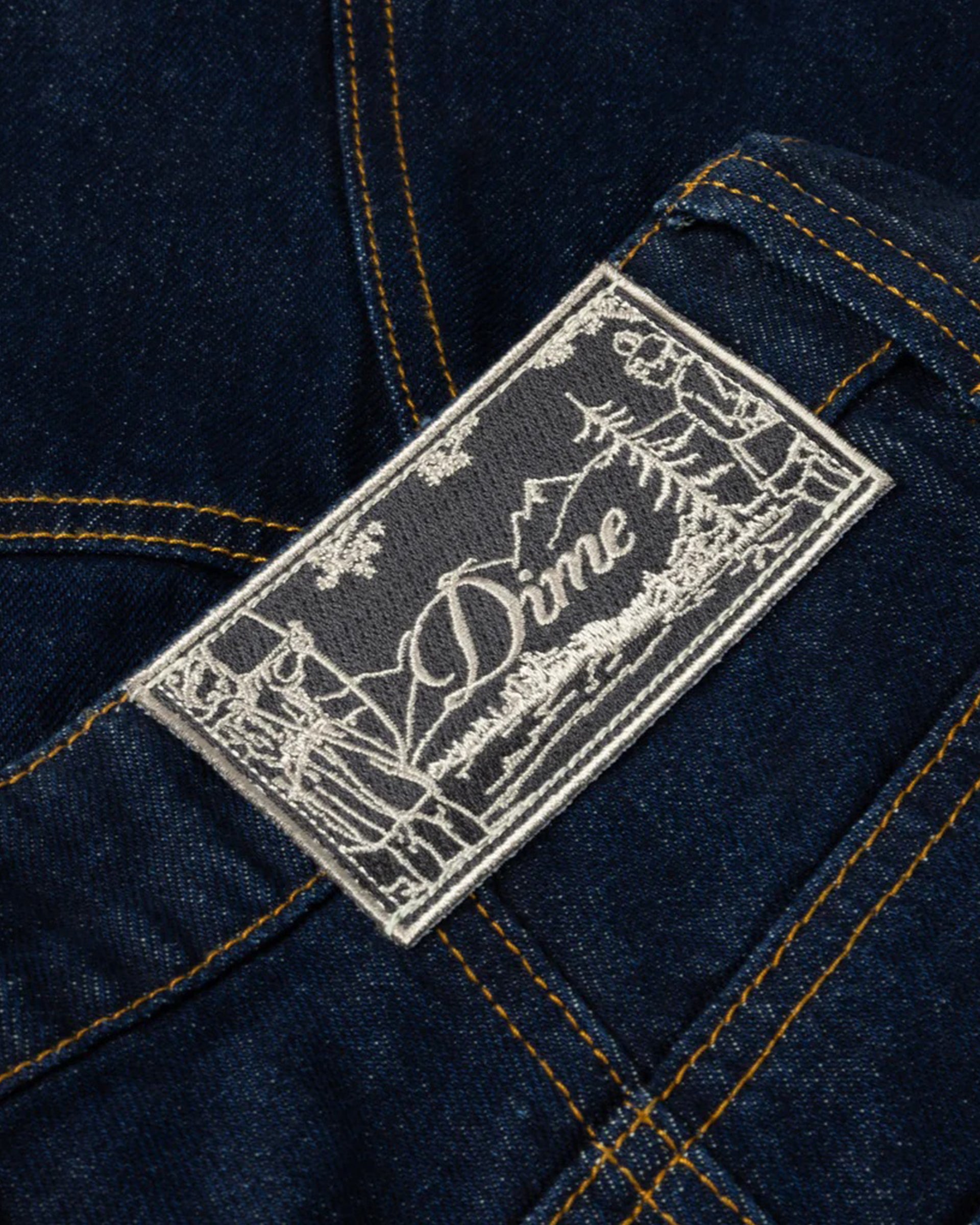 Classic Baggy Denim Pants - Indigo Paneled – Garage Skateshop