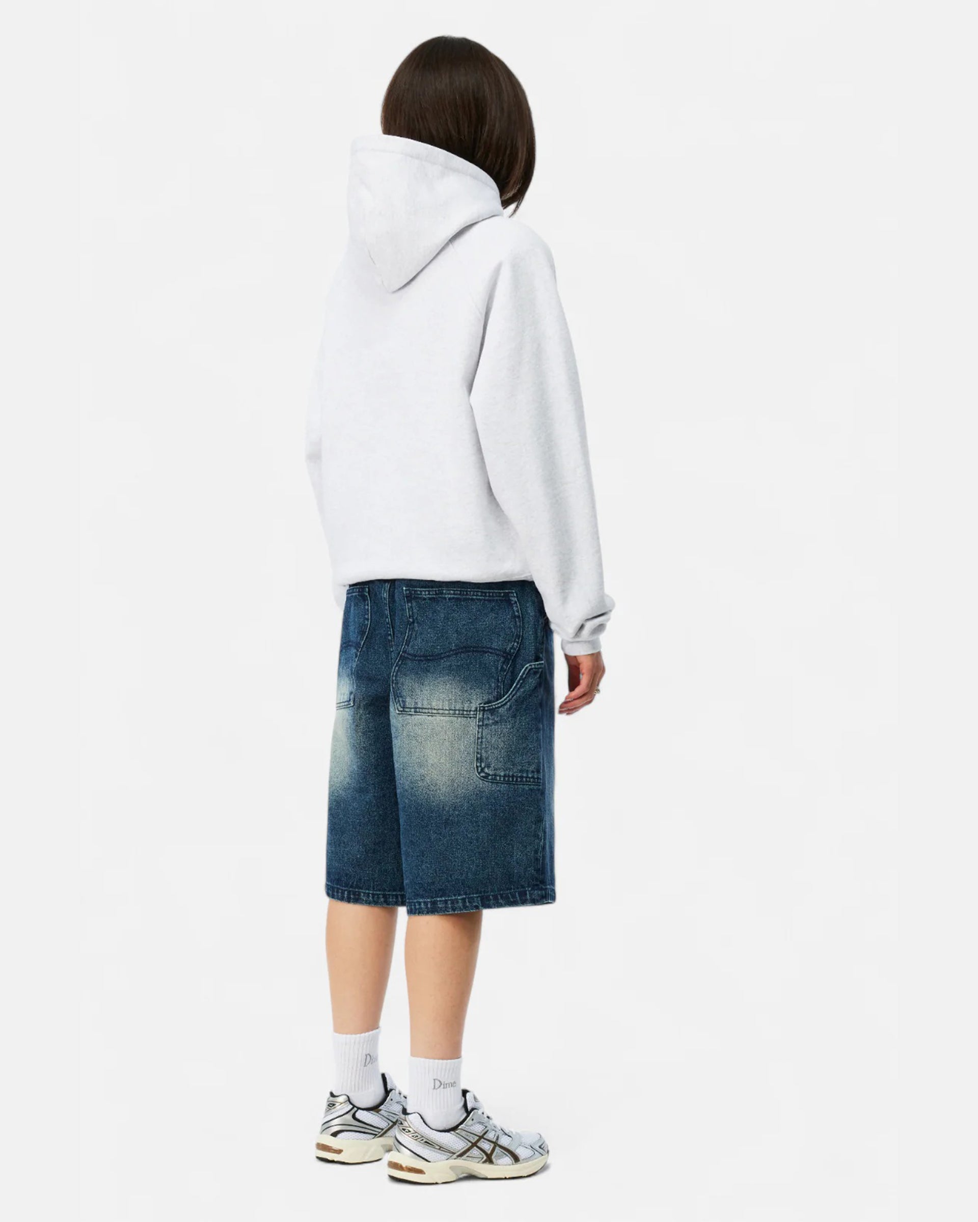 Dime MTL Classic Denim Shorts Faded Indigo