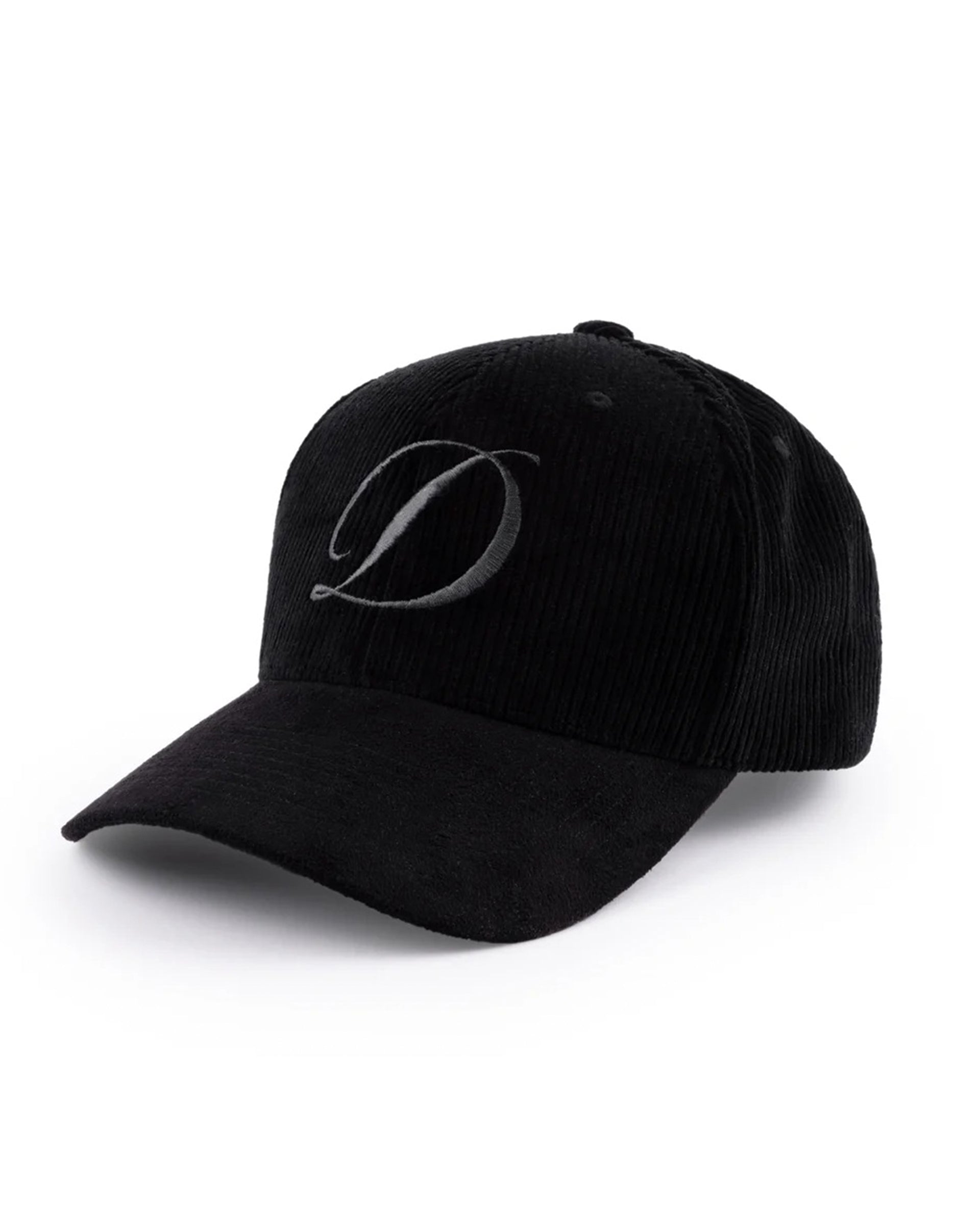 Dime MTL Cord Full Fit Cap - Black