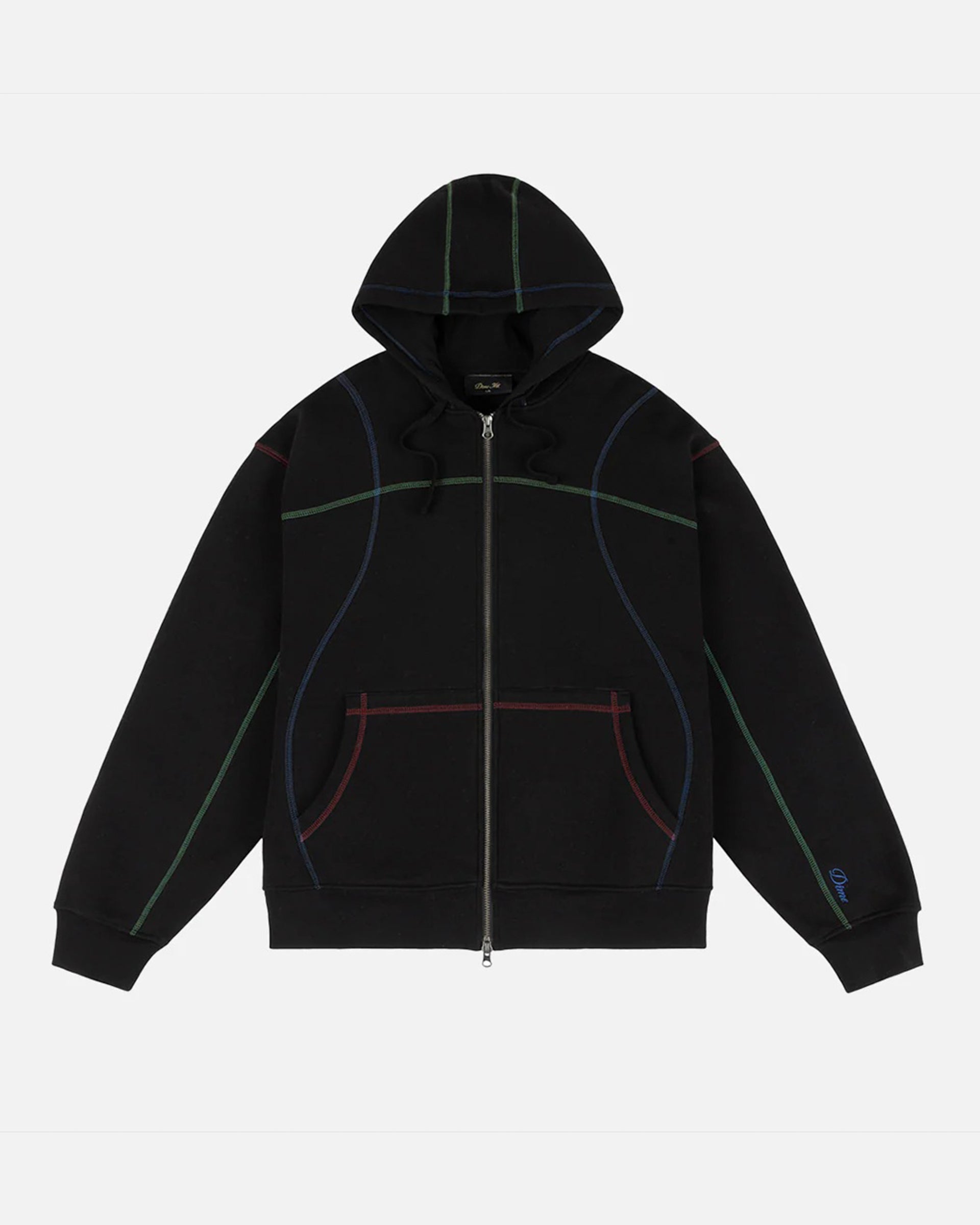 Court Zip Hoodie - Black Multi – Garage Skateshop