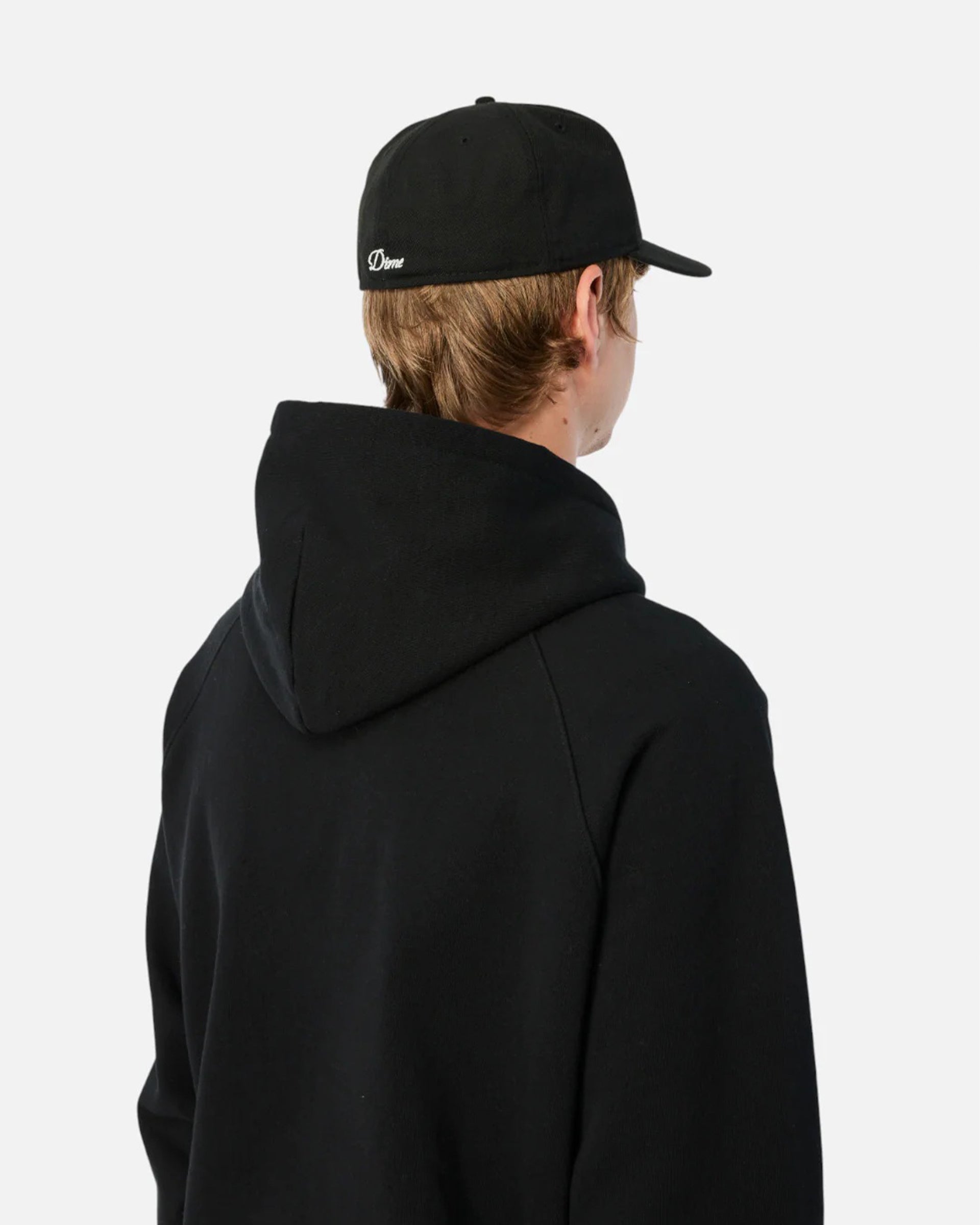 Dime MTL Cursive New Era Cap - Black