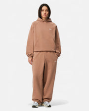 Dime MTL Cursive Small Logo Hoodie - Sepia