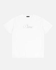 Dime MTL Cursive Short Sleeve T-Shirt - White