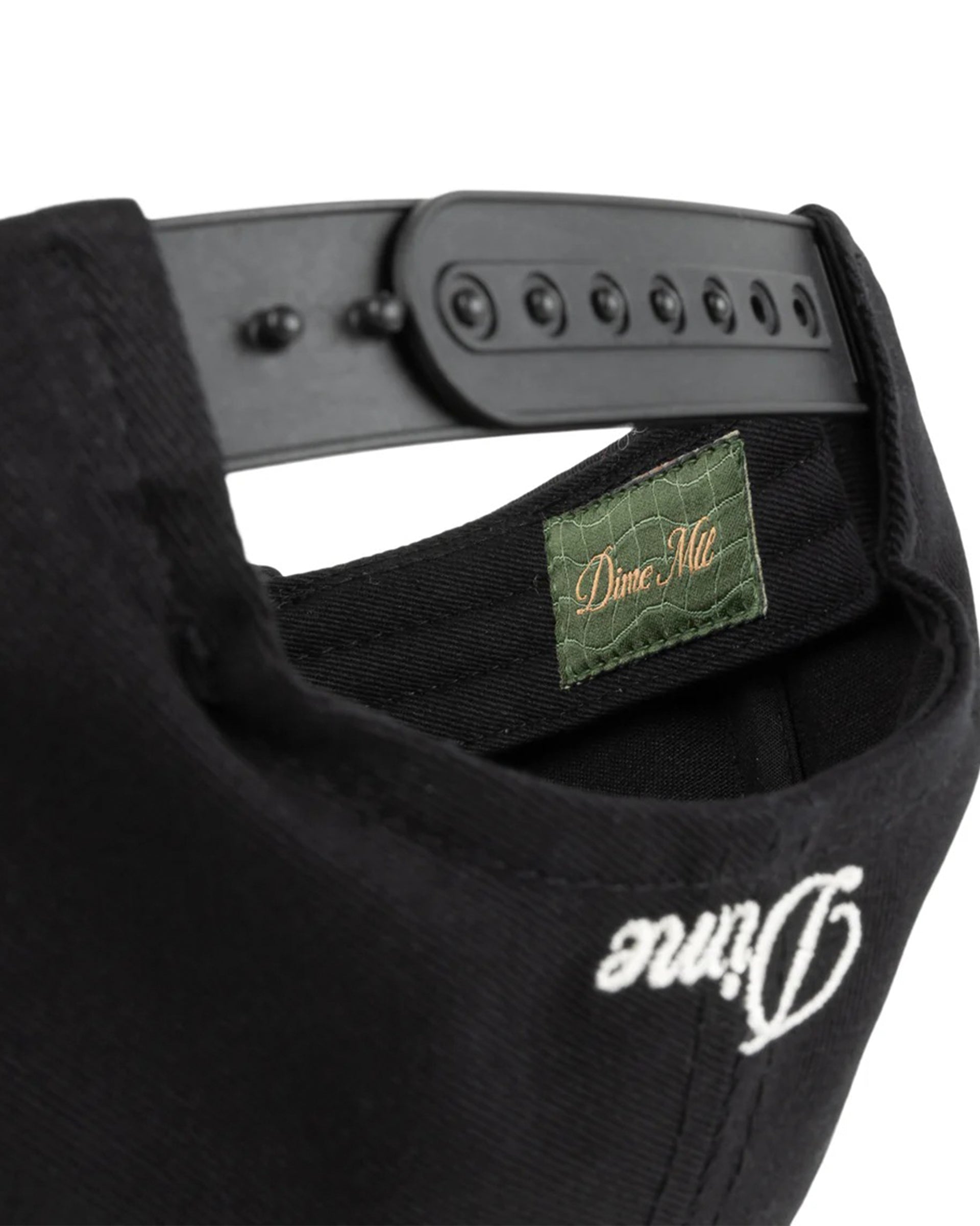 Dime MTL D Full Fit Cap - Black