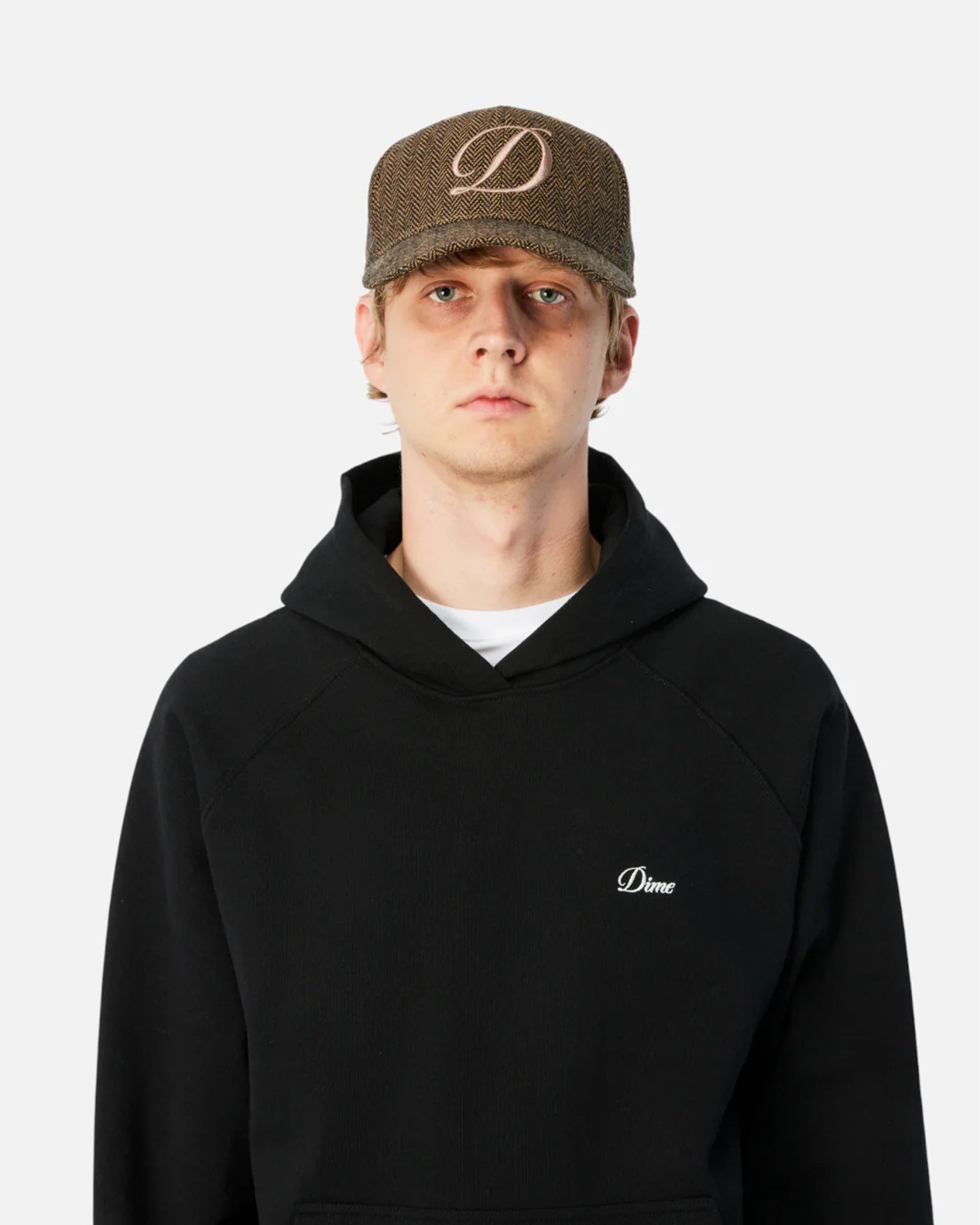 Dime MTL D Full Fit Cap - Herringbone Oak