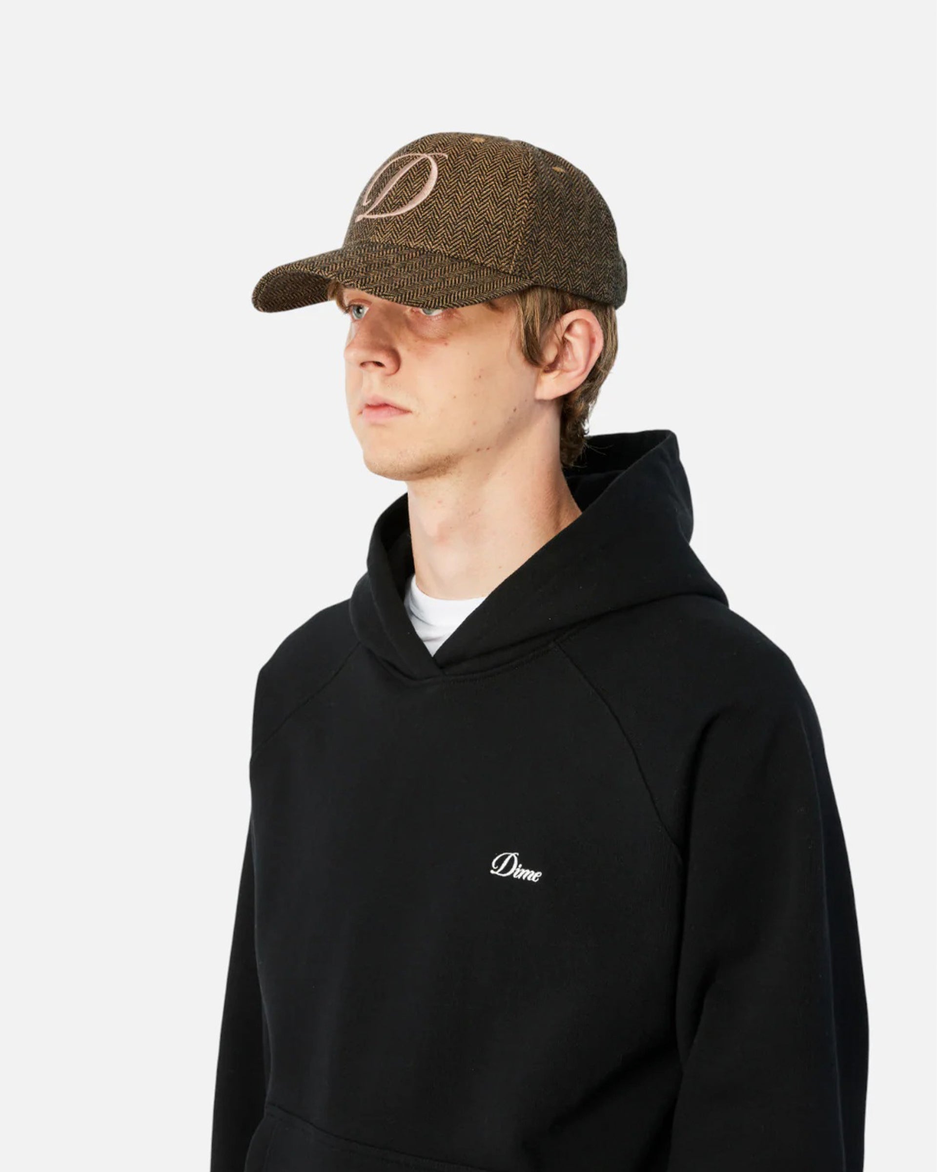 Dime MTL D Full Fit Cap - Herringbone Oak