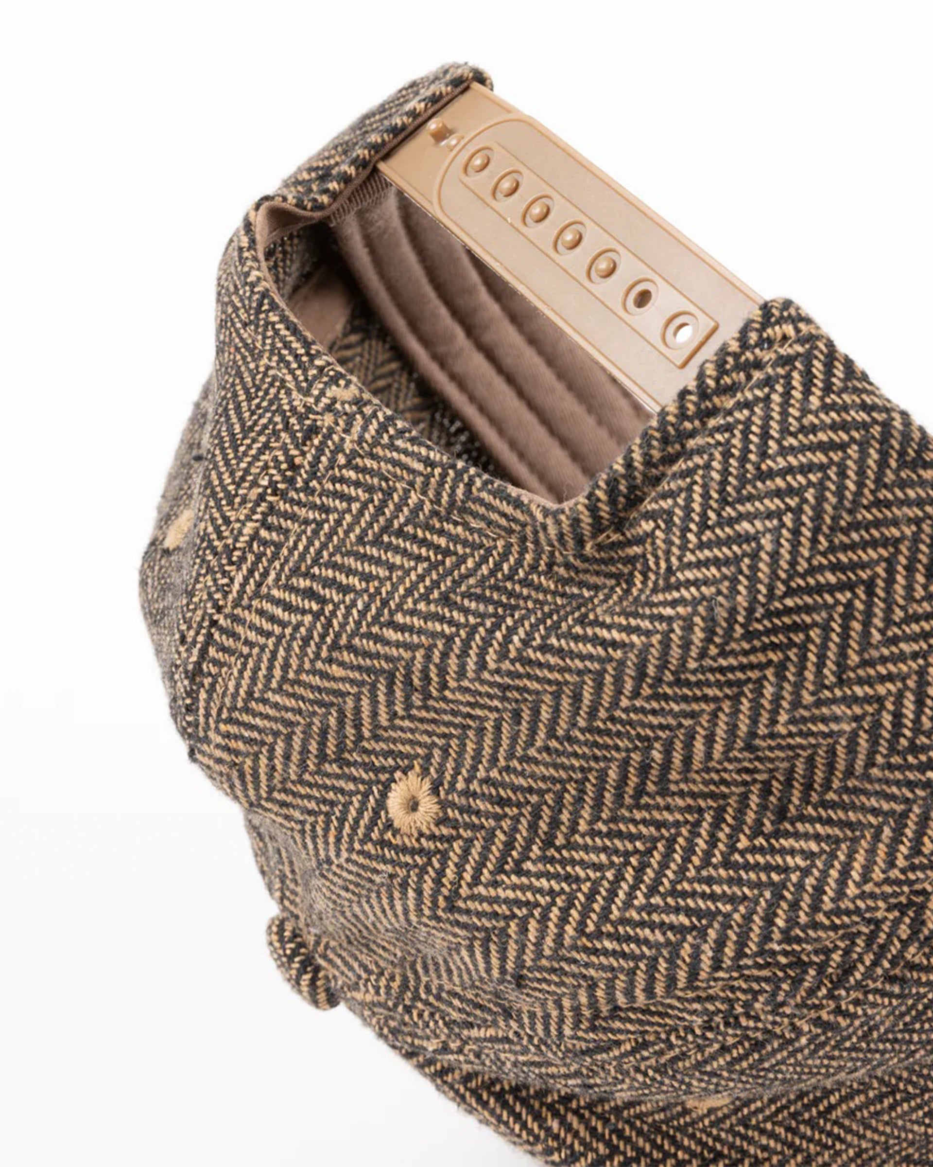 Dime MTL D Full Fit Cap - Herringbone Oak