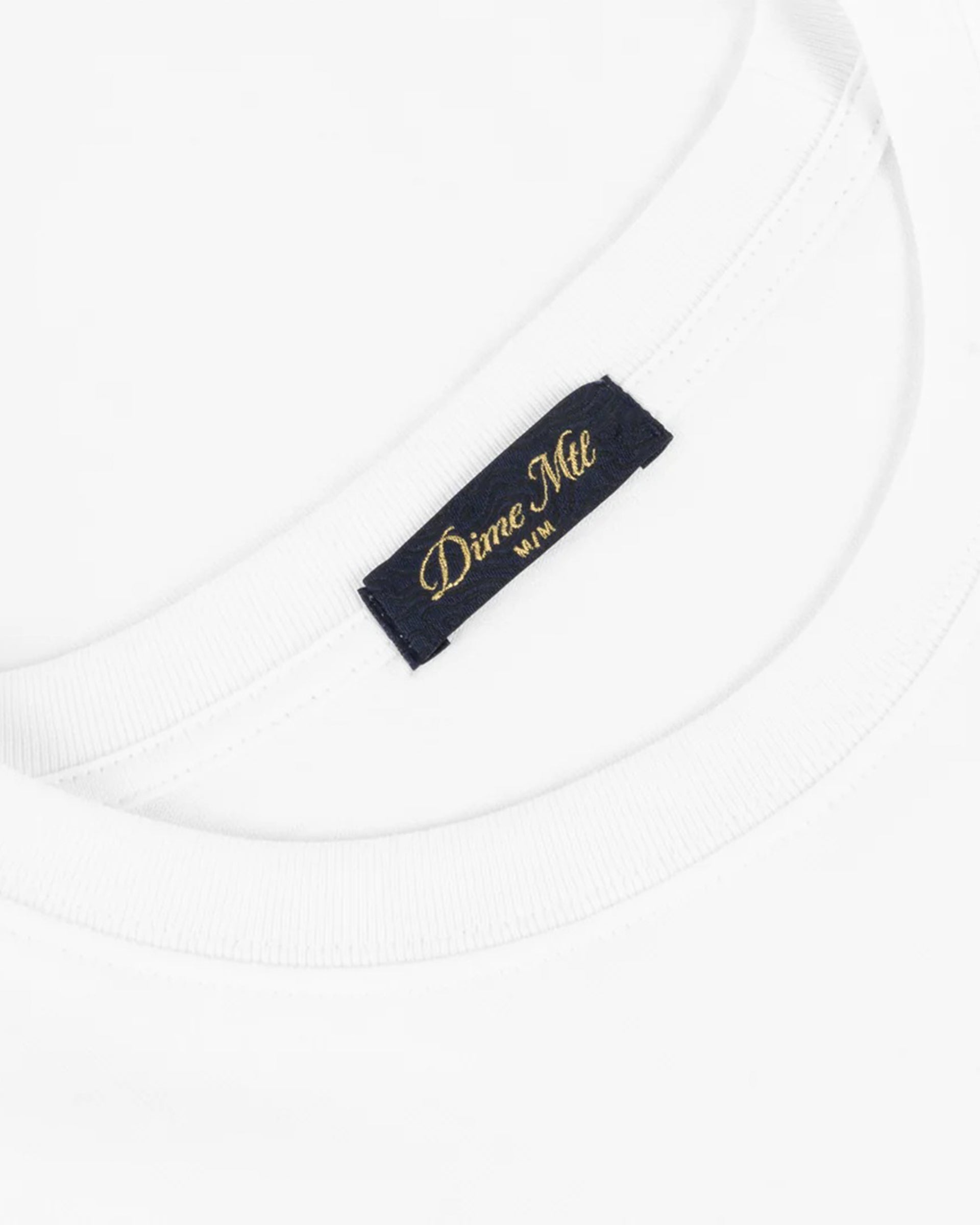 Dime MTL Classic Dimecraft Short Sleeve T-Shirt - White