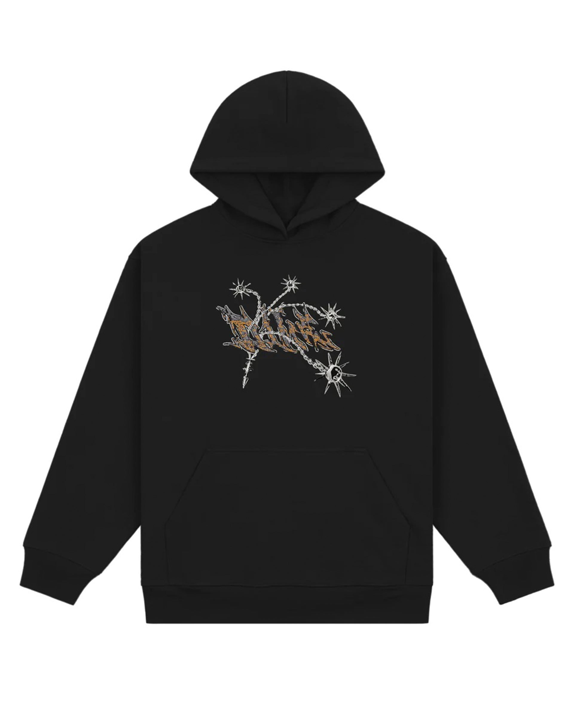 Dime MTL Flail Pullover Hoodie - Black