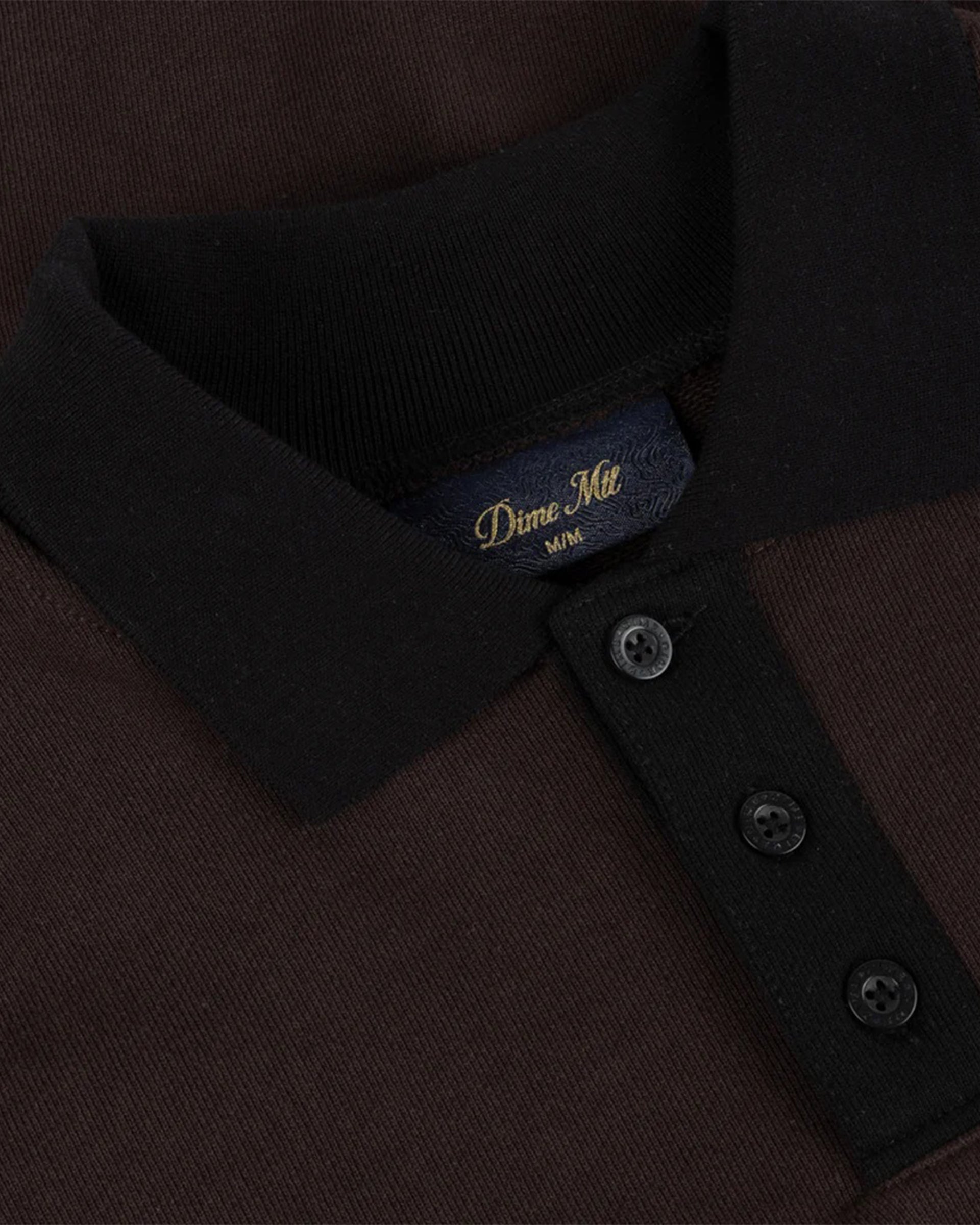 Dime MTL French Terry Rugby - Brown