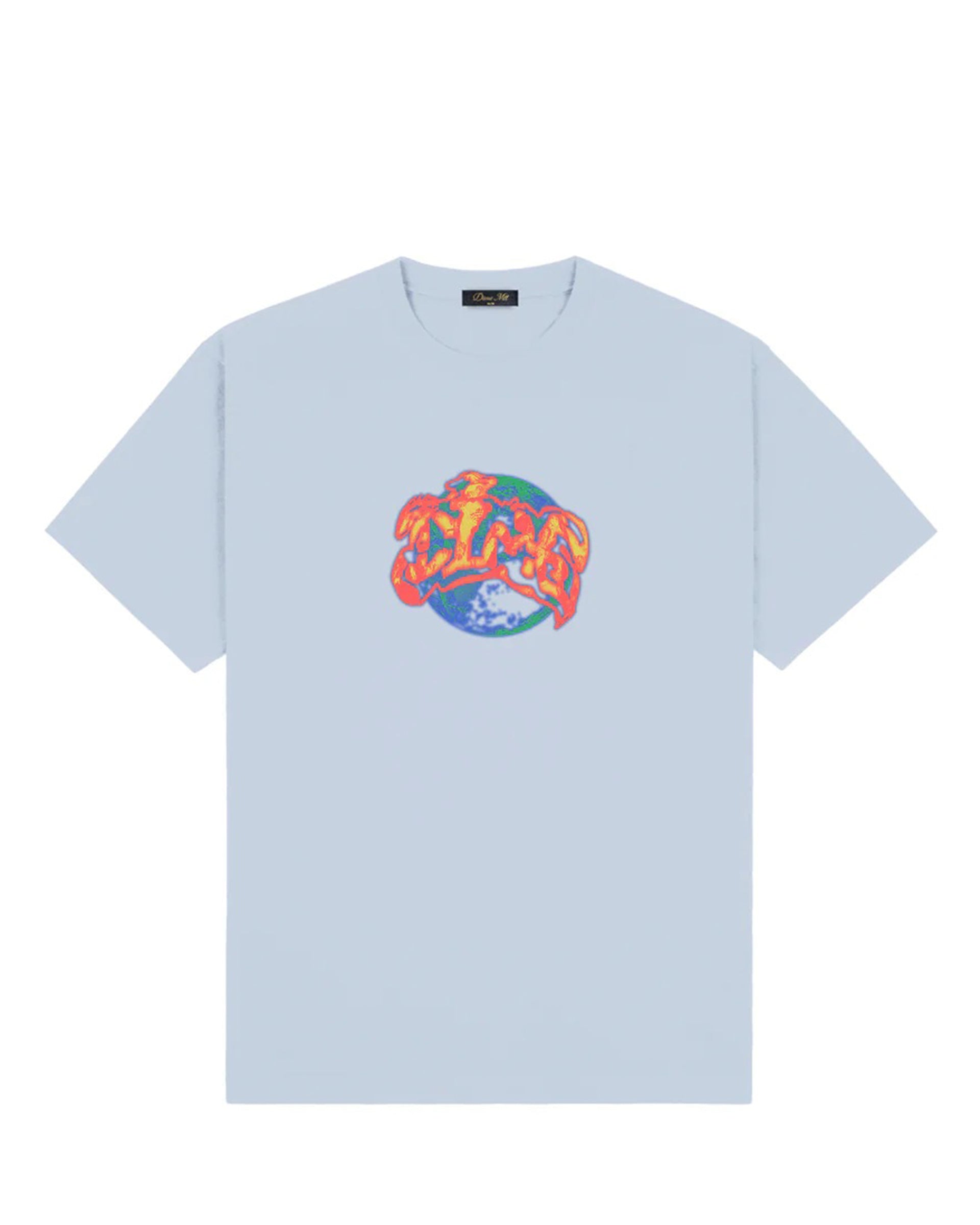 Dime MTL Global Short Sleeve T-Shirt - Blue Fog