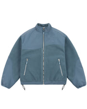 Dime MTL Heavyweight Fleece Jacket - Slate Blue