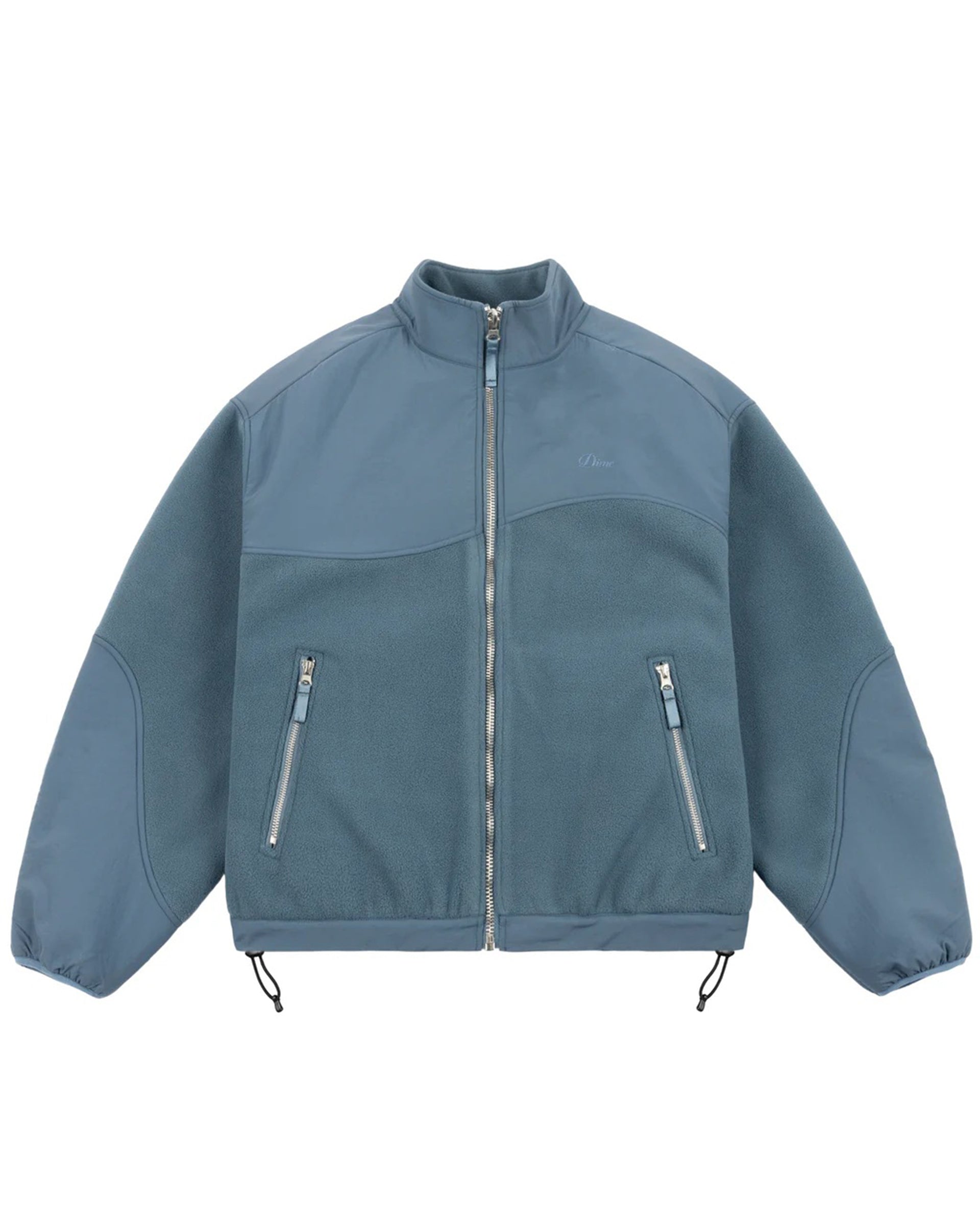 Dime MTL Heavyweight Fleece Jacket - Slate Blue